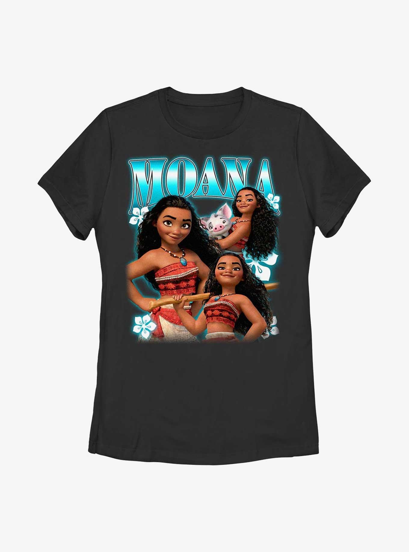 Disney Moana Moana Collage Womens T-Shirt, , hi-res