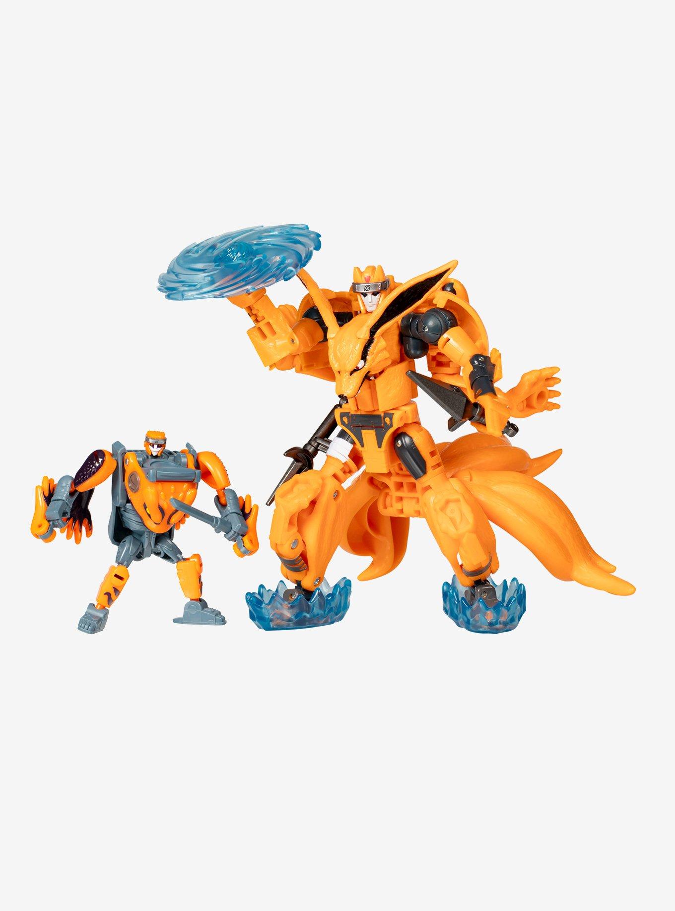 Transformers Collaborative Naruto Shippuden X Transformers Kurama & Gamakichi Figure Set, , hi-res