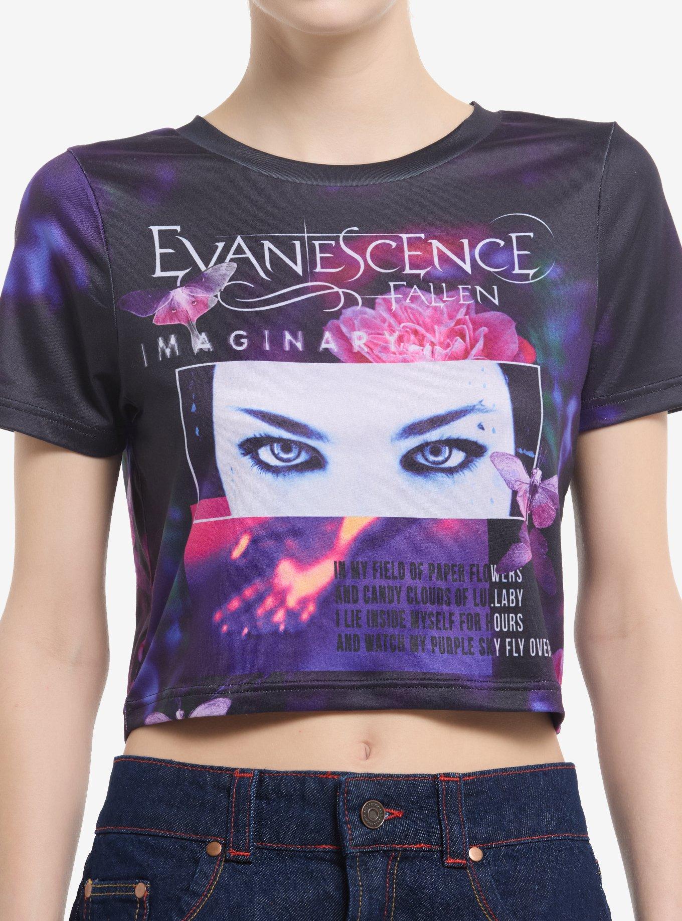 Evanescence Fallen Imaginary Collage Girls Baby T-Shirt, , hi-res
