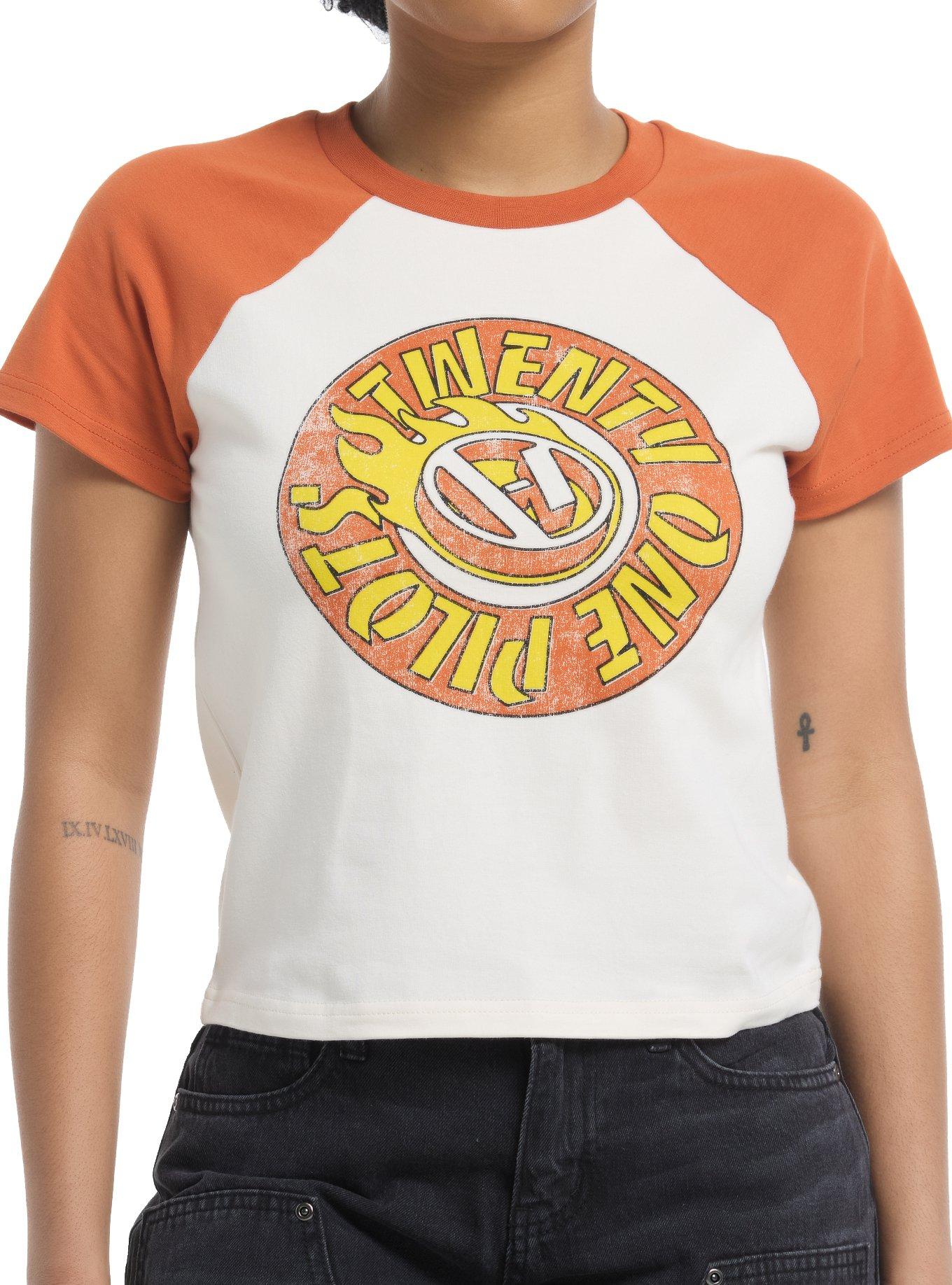 Twenty One Pilots Flame Girls Raglan Baby T-Shirt, , hi-res