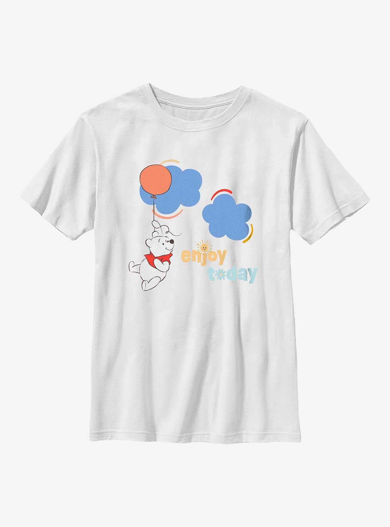 Disney Winnie The Pooh Enjoy Today Youth T-Shirt, , hi-res