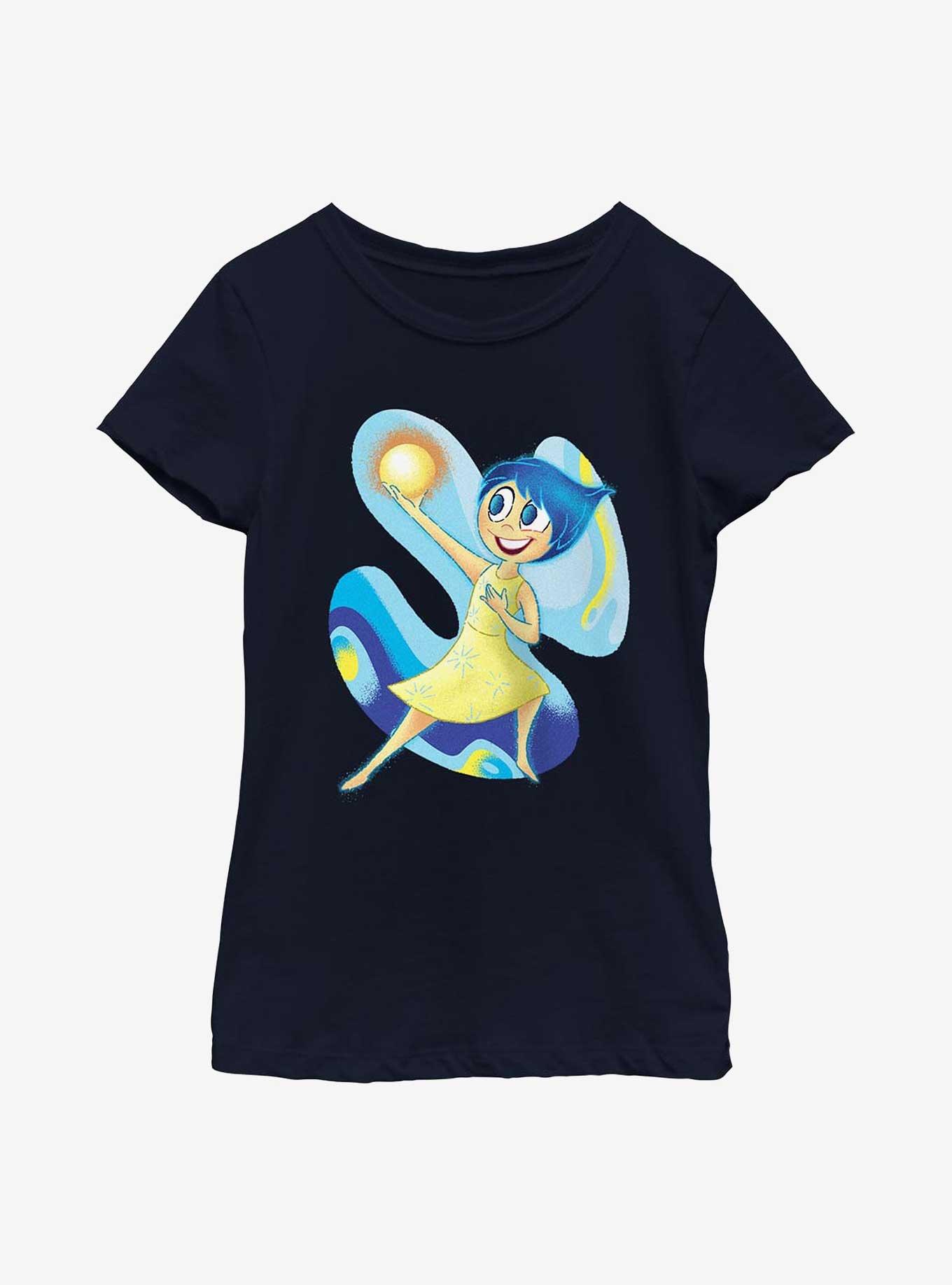Disney Pixar Inside Out 2 Happy Memories Joy Youth Girls T-Shirt, , hi-res