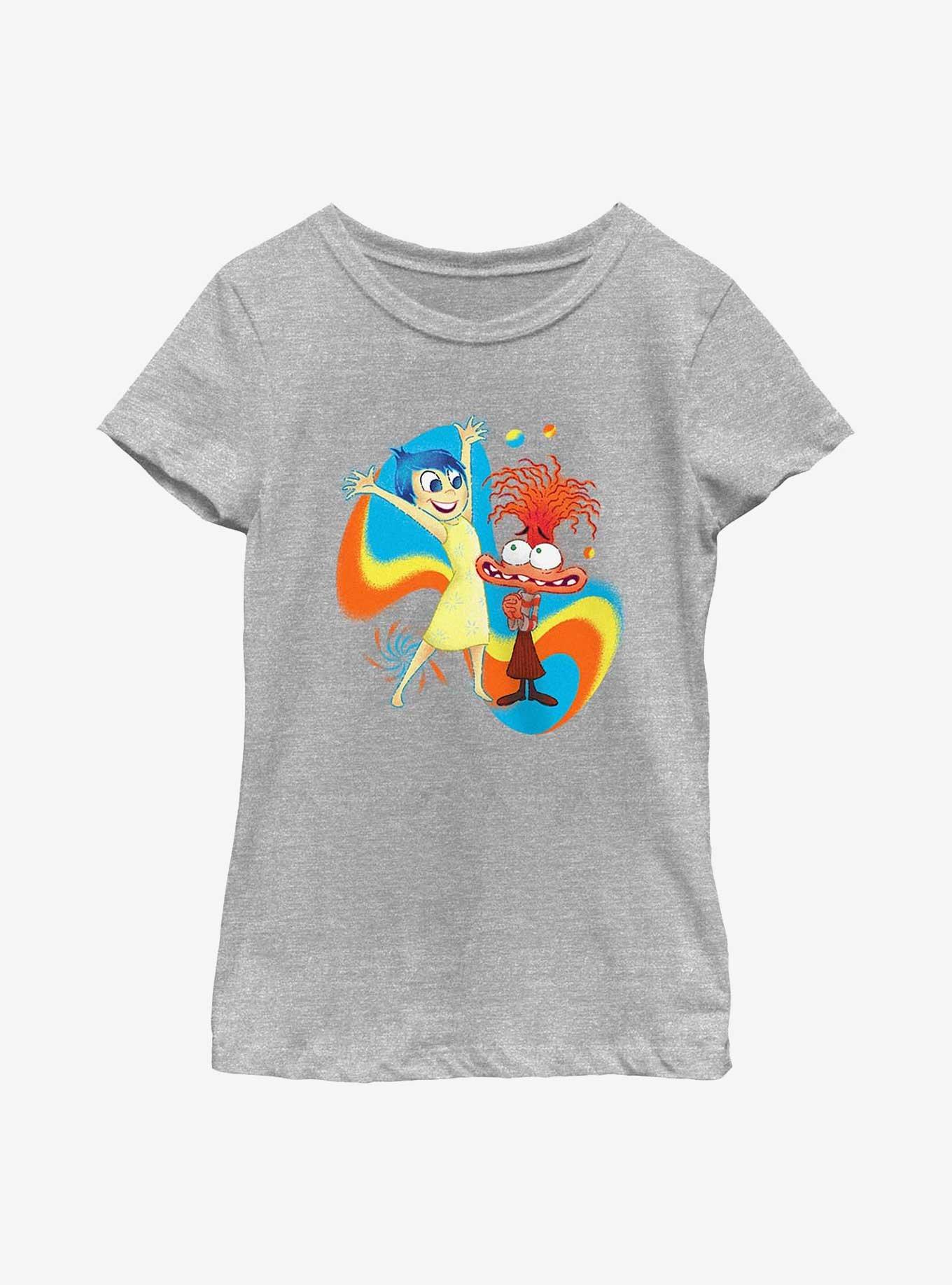 Disney Pixar Inside Out 2 Joy And Anxiety Youth Girls T-Shirt, , hi-res