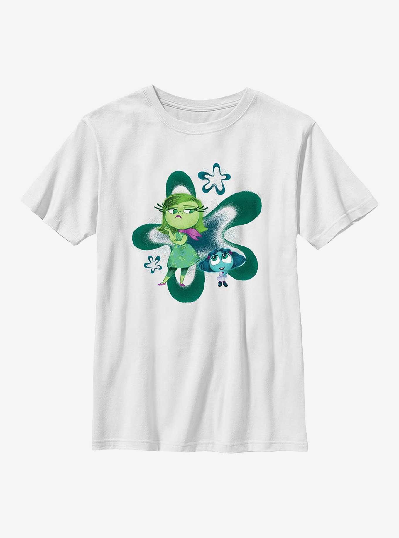 Disney Pixar Inside Out 2 Envy And Disgust Youth T-Shirt, , hi-res