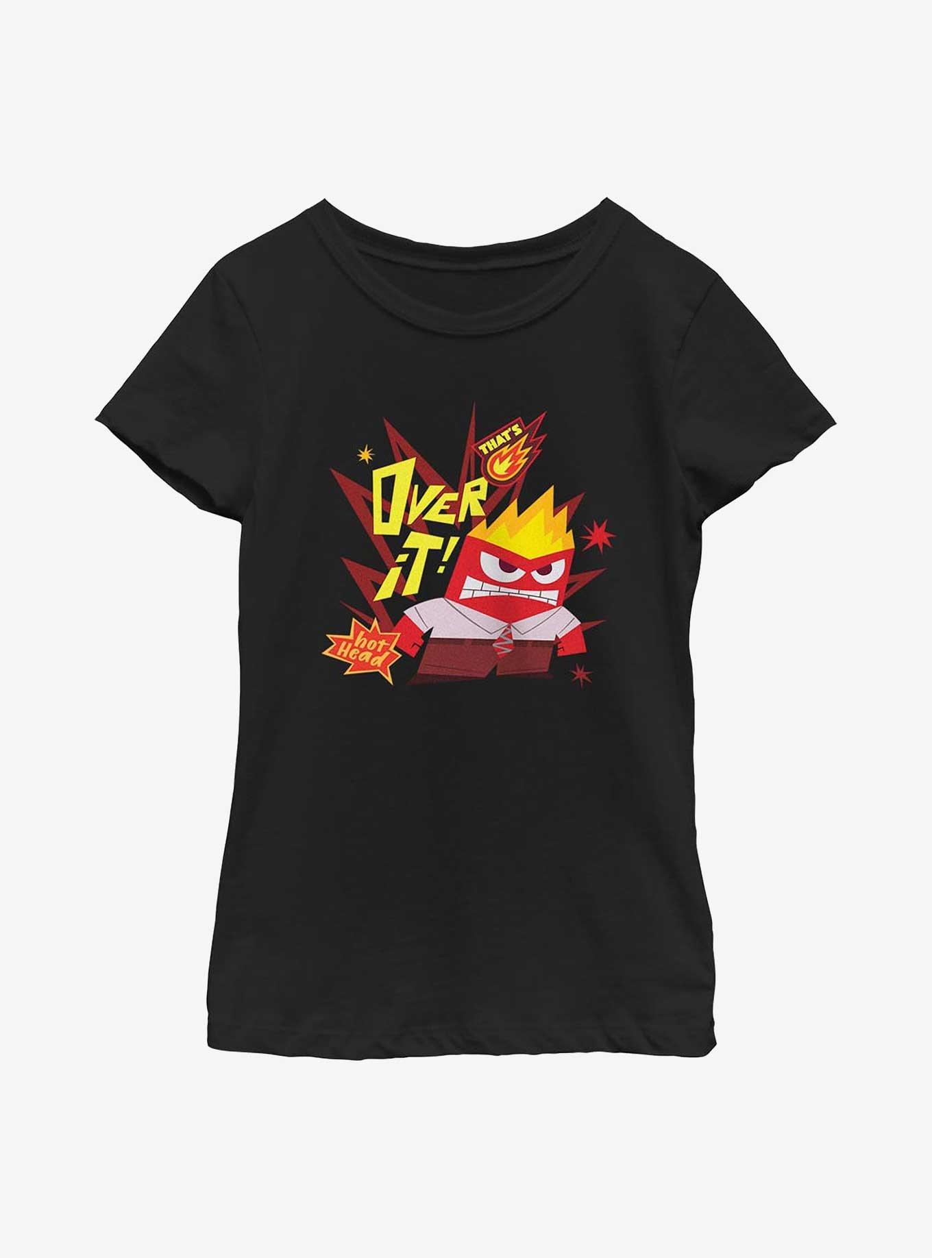 Disney Pixar Inside Out 2 Over It Youth Girls T-Shirt, , hi-res