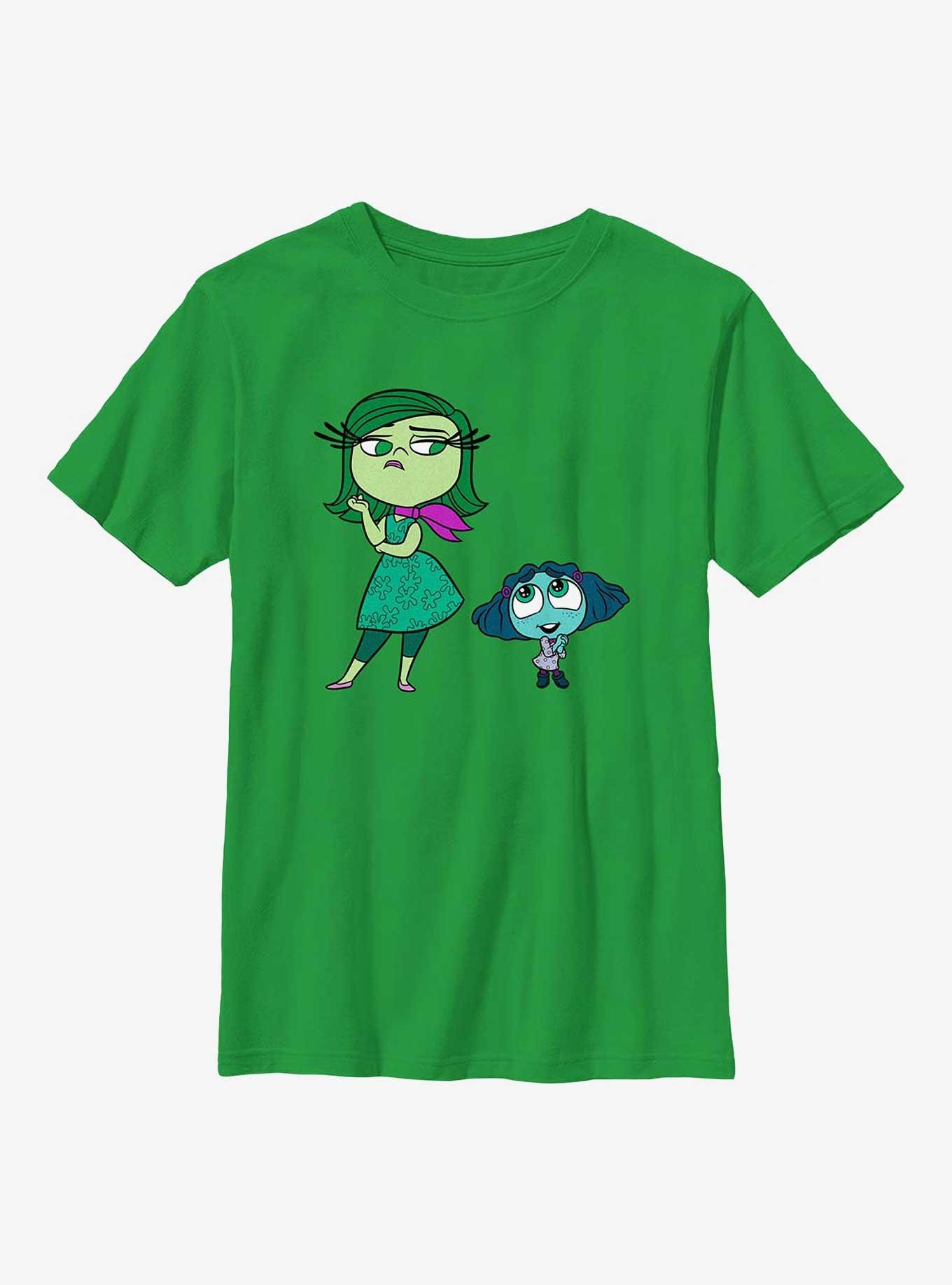 Disney Pixar Inside Out 2 Cute Envy And Disgust Youth T-Shirt, , hi-res