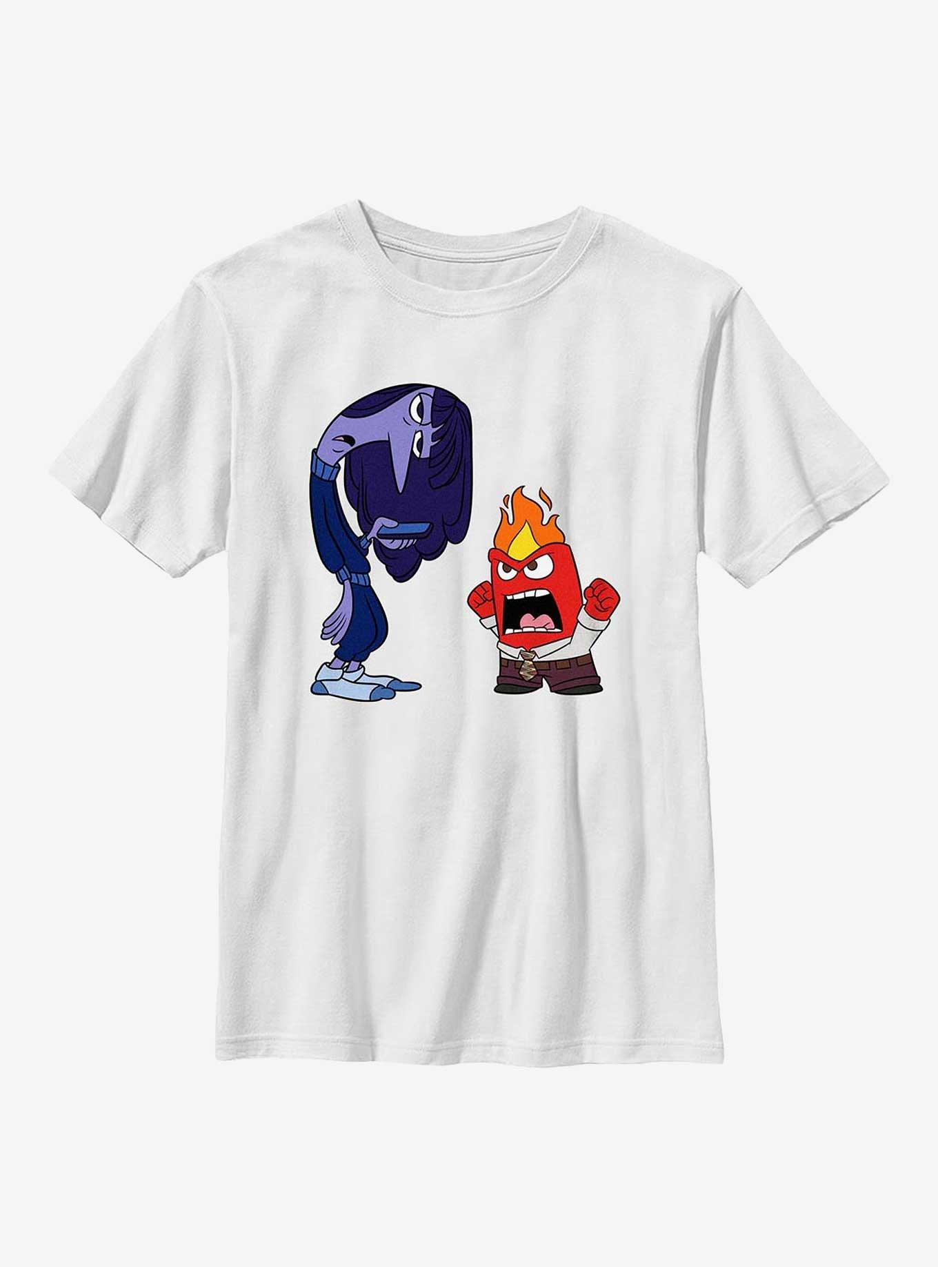 Disney Pixar Inside Out 2 Ennui And Anger Youth T-Shirt, , hi-res
