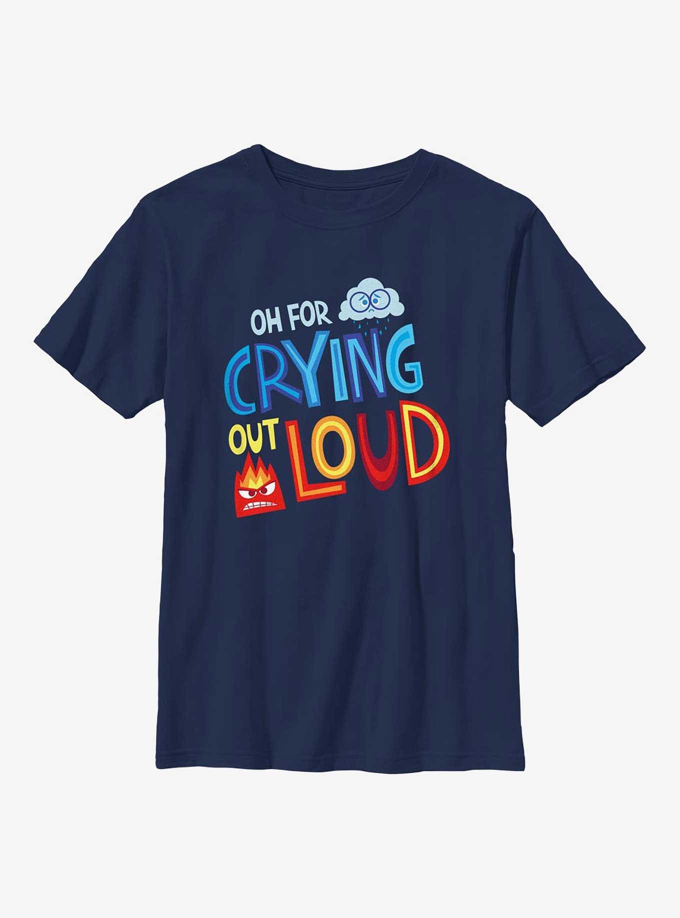 Disney Pixar Inside Out 2 Crying Out Loud Youth T-Shirt, , hi-res