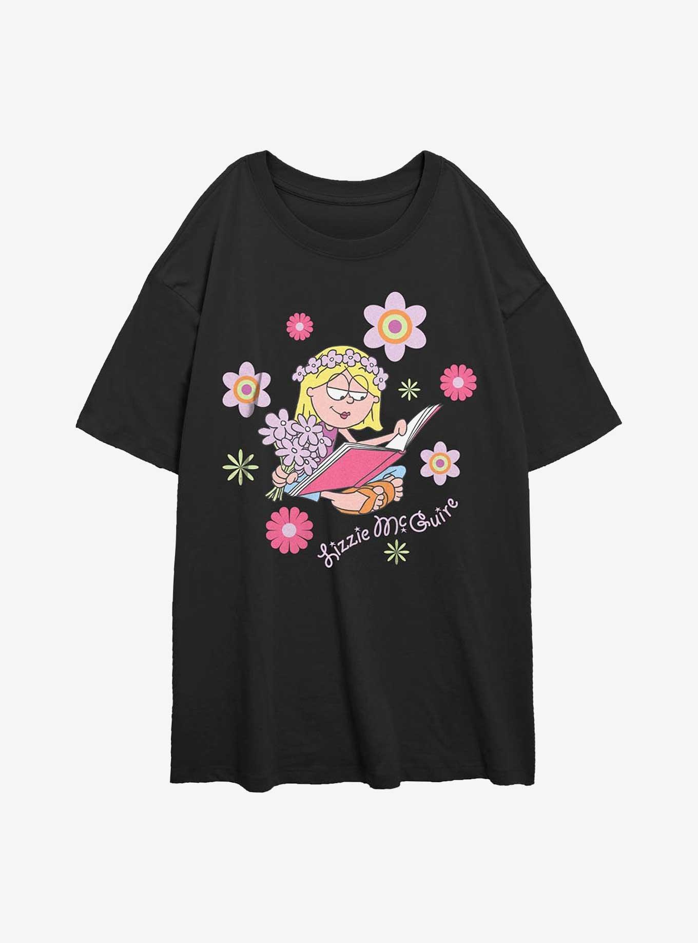 Disney Lizzie McGuire Groovy Lizzie Womens Oversized T-Shirt, , hi-res