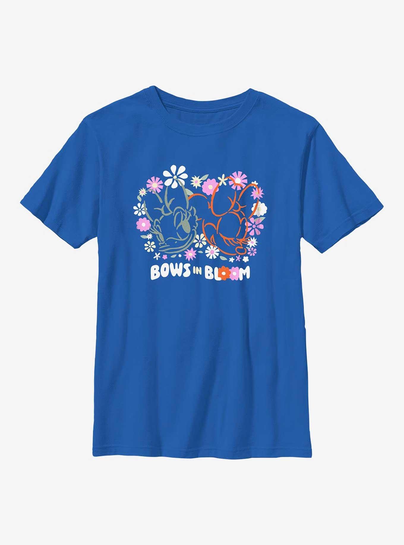 Disney Minnie Mouse & Daisy Duck Bows In Bloom Youth T-Shirt, , hi-res