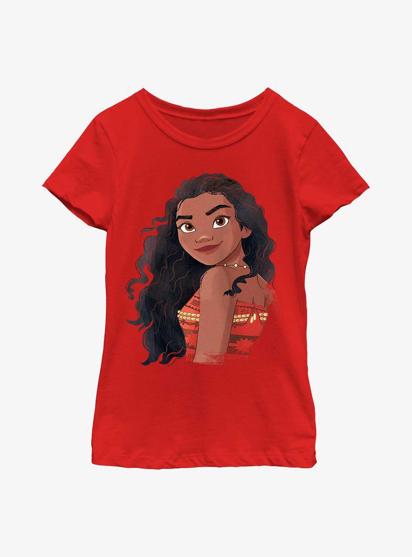 Disney Moana Face Youth Girls T-Shirt, , hi-res