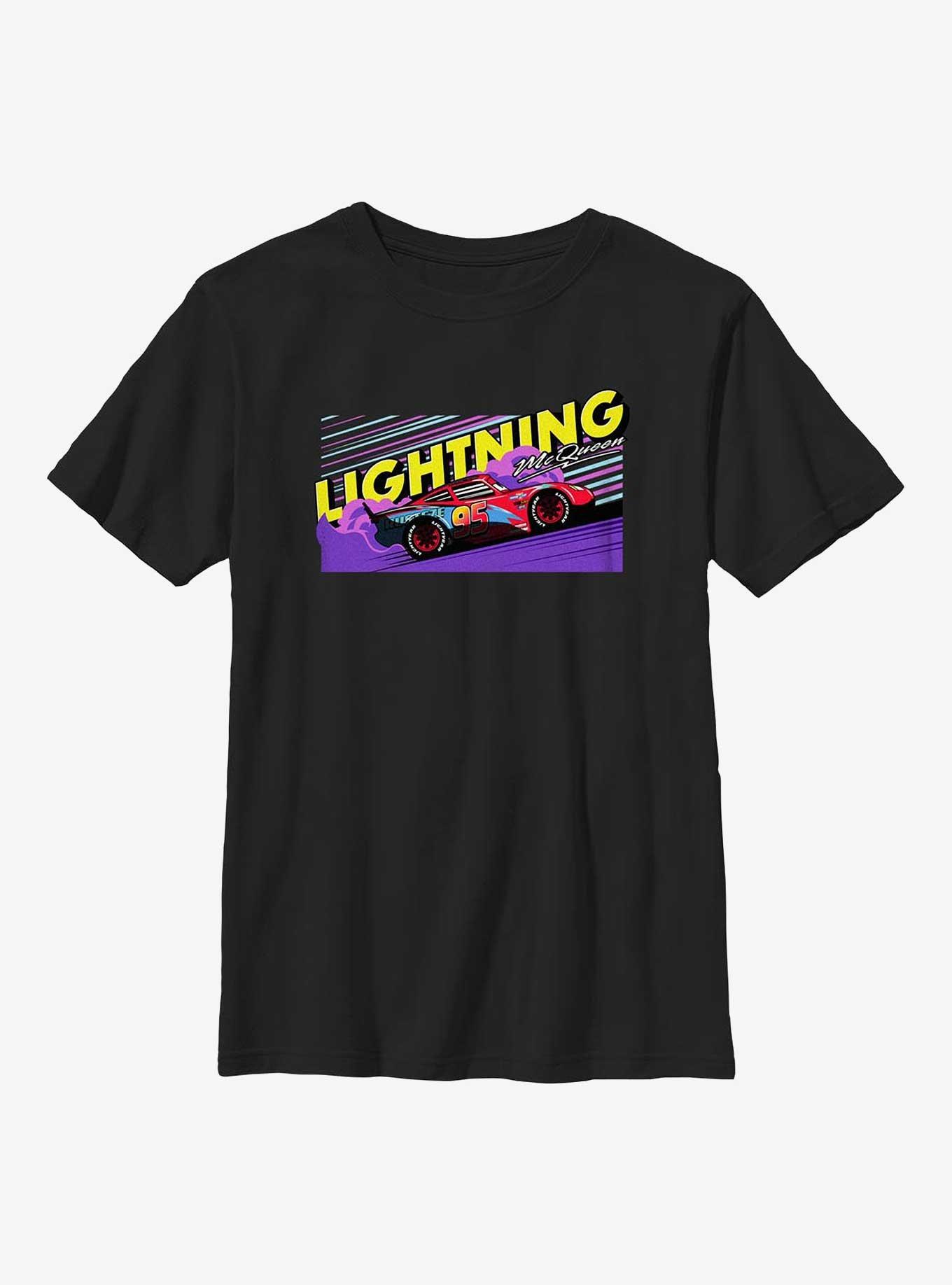 Disney Pixar Cars Lightning McQueen Youth T-Shirt, , hi-res