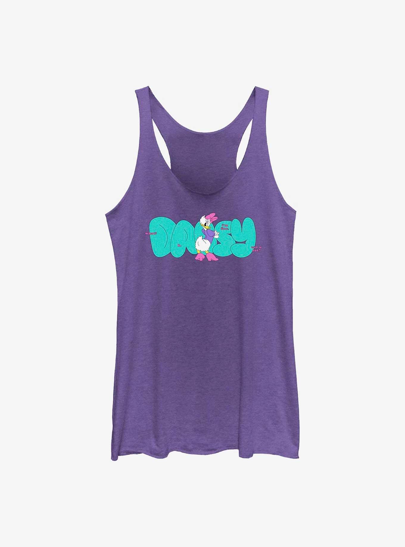 Disney Mickey Mouse Daisy I'm Fine Womens Tank Top, PUR HTR, hi-res