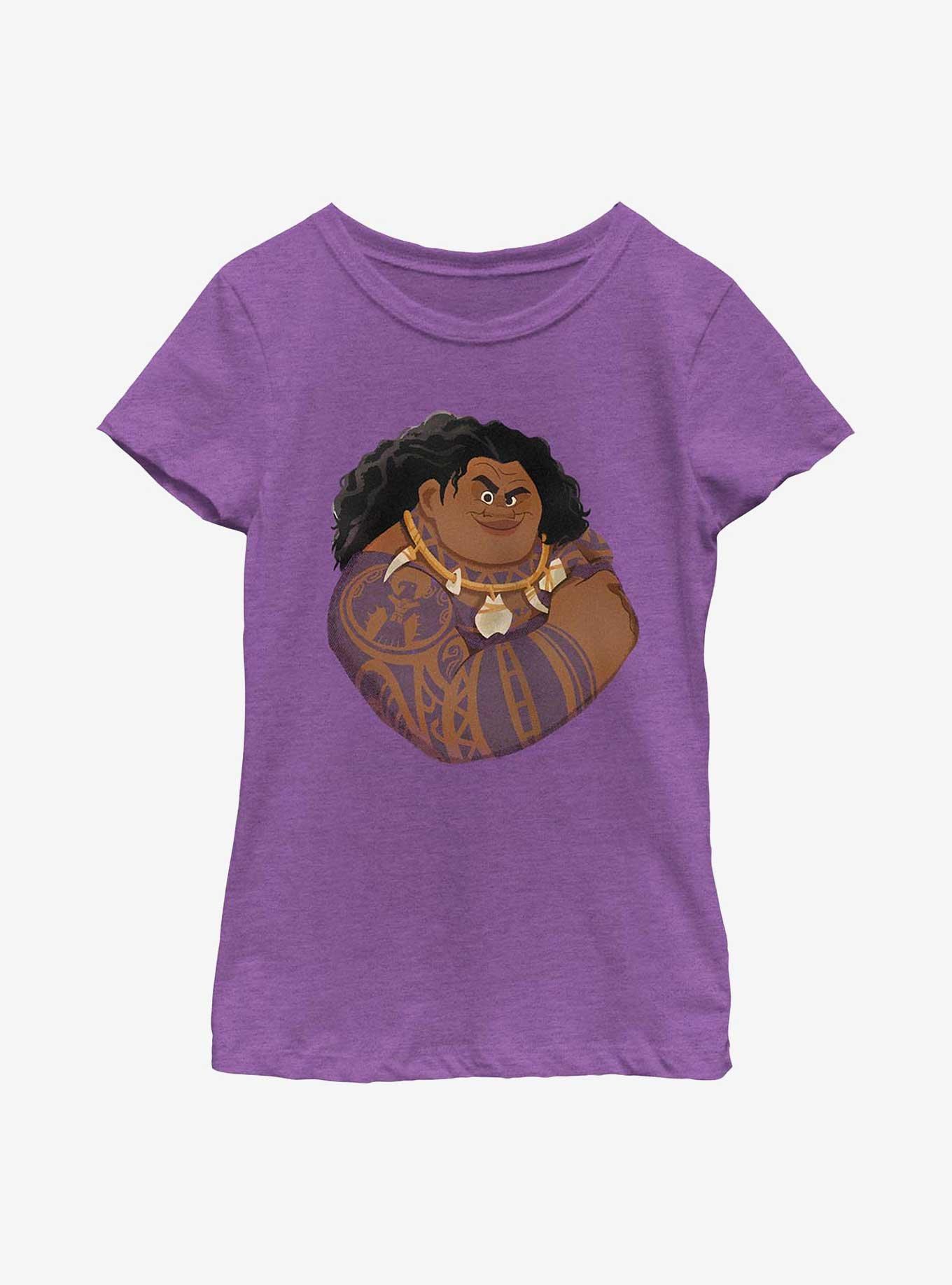 Disney Moana Wowie Maui Youth Girls T-Shirt, , hi-res