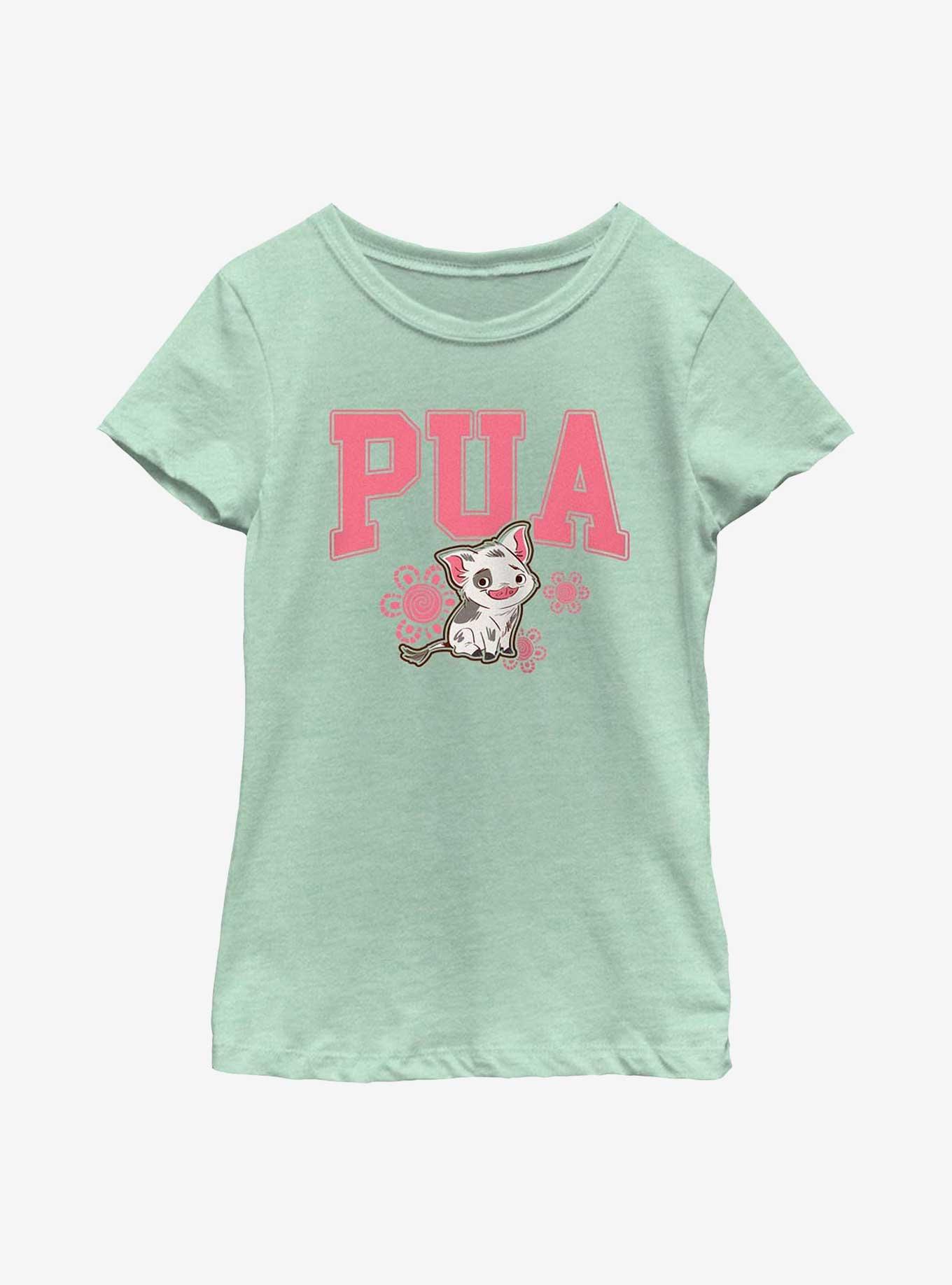Disney Moana Pua Collegiate Youth Girls T-Shirt, , hi-res