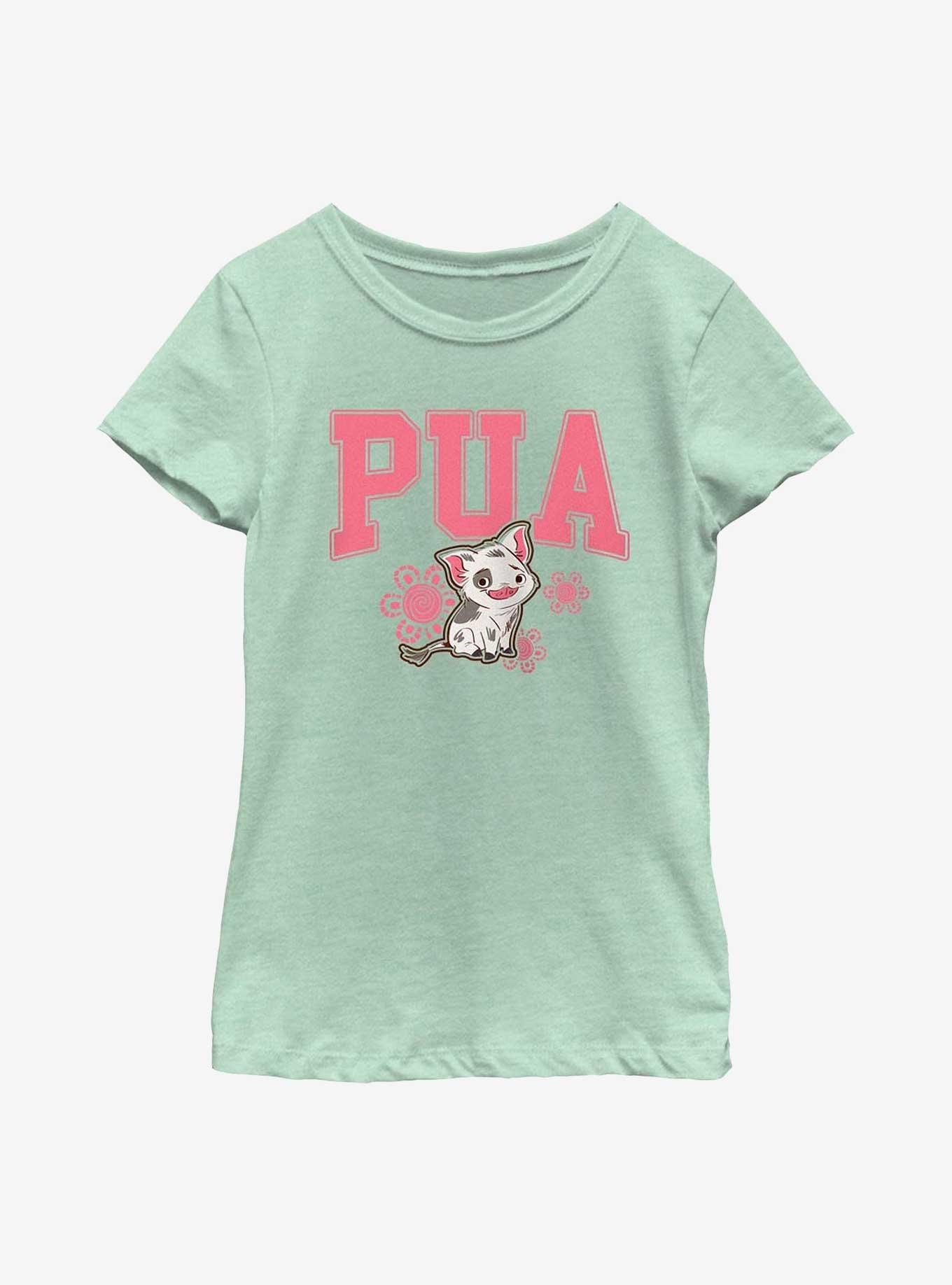 Disney Moana Pua Collegiate Youth Girls T-Shirt, , hi-res