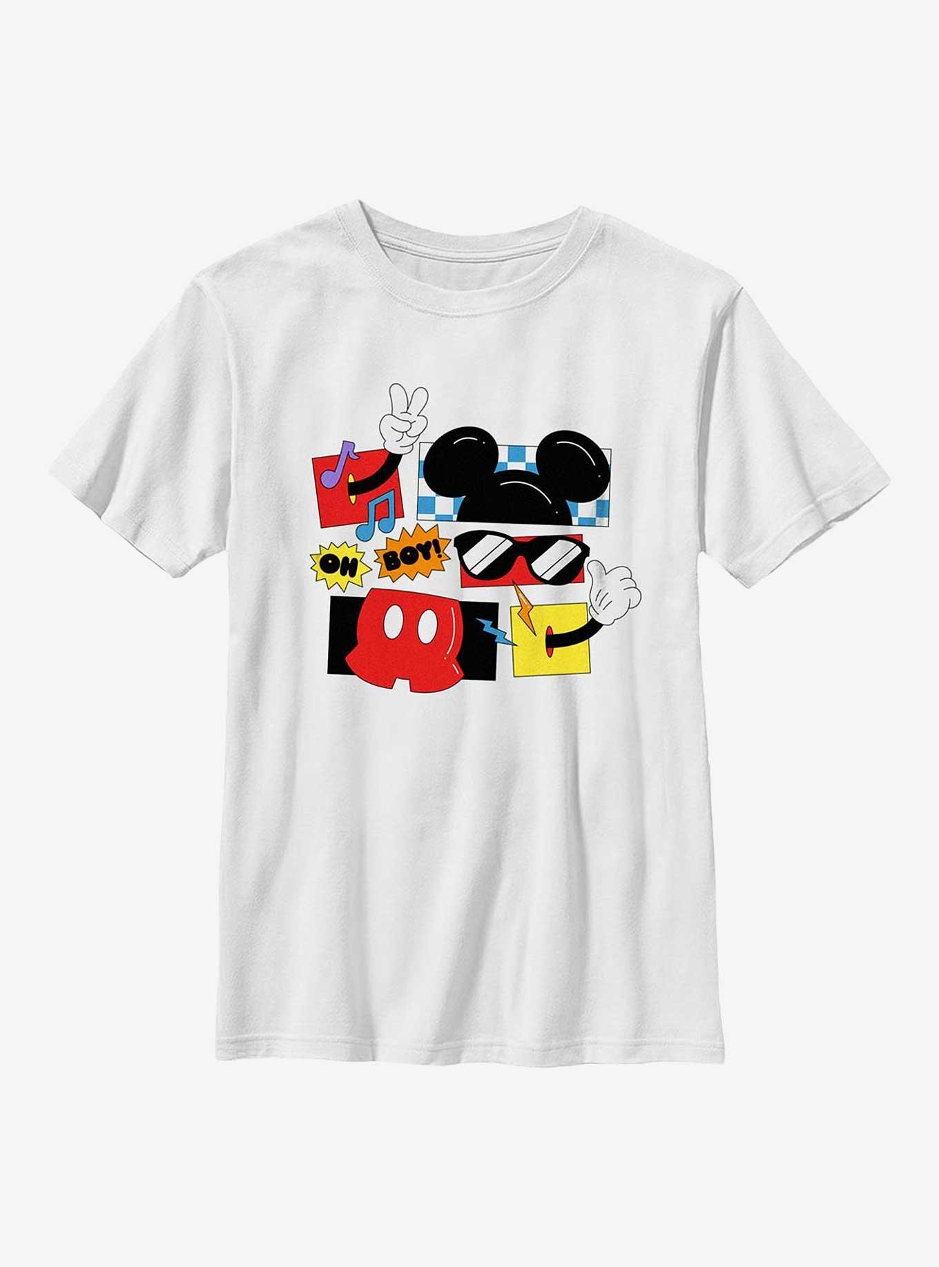 Disney Mickey Mouse Oh Boy Youth T-Shirt, , hi-res