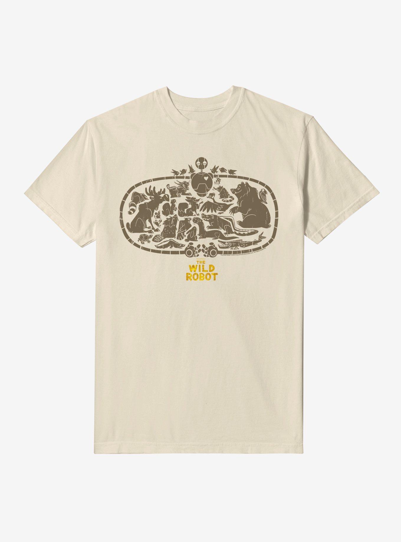 The Wild Robot Nature Hugs Garment Dye T-Shirt, , hi-res