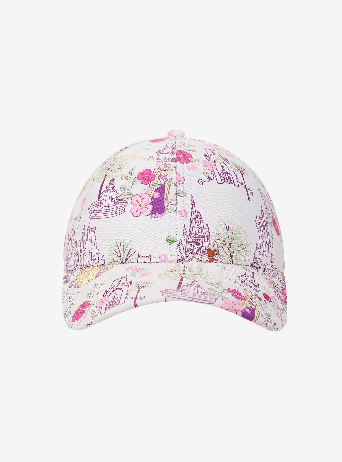 Disney Princess Castles Floral Baseball Cap, , hi-res