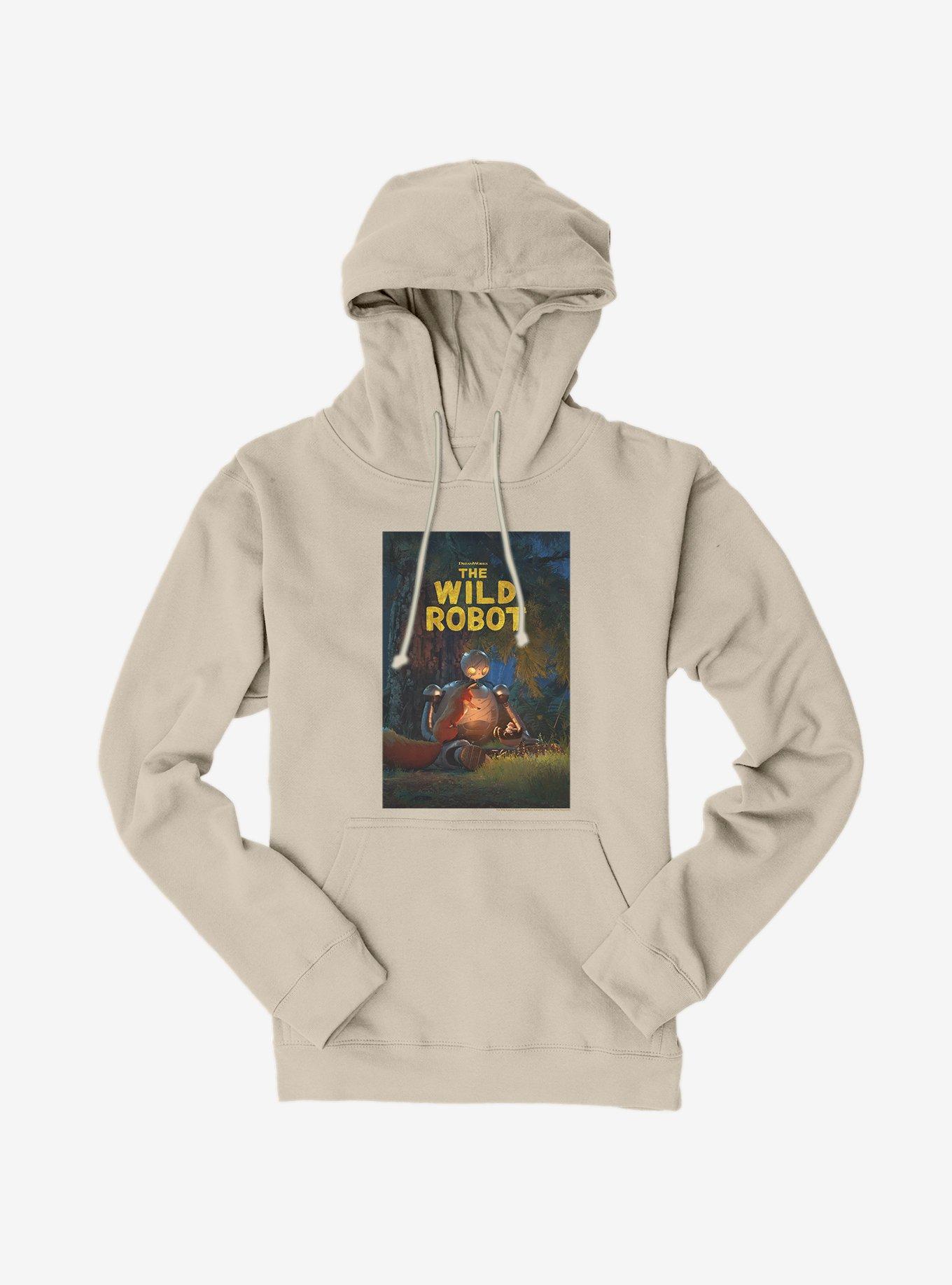 The Wild Robot Movie Poster Hoodie, , hi-res