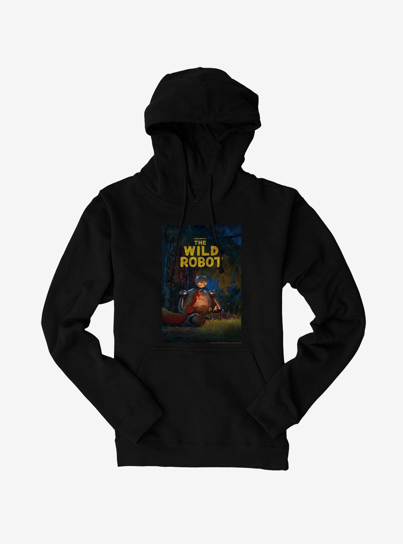 The Wild Robot Movie Poster Hoodie, , hi-res