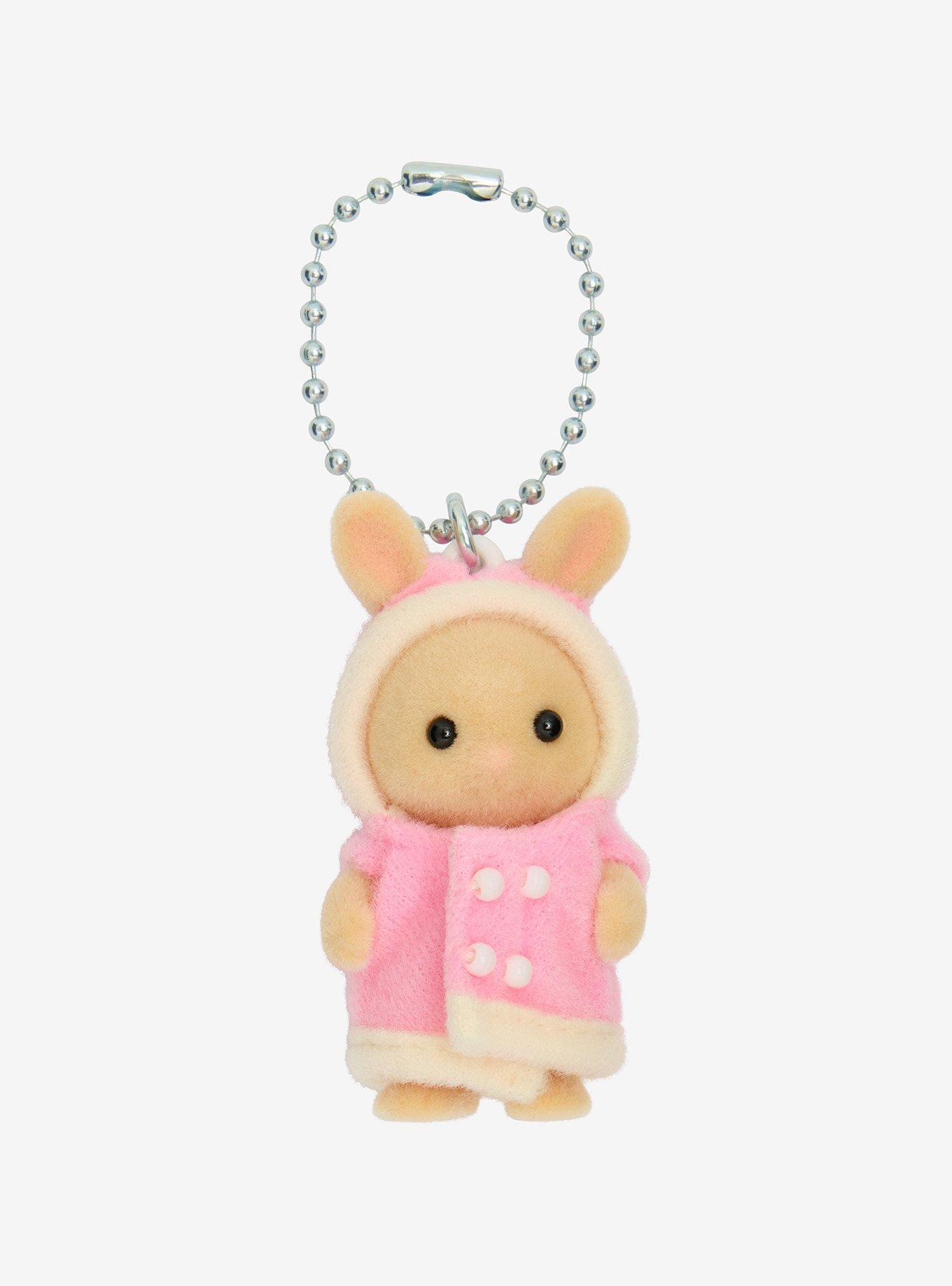 Calico Critters Rabbit Baby Figural Key Chain, , hi-res