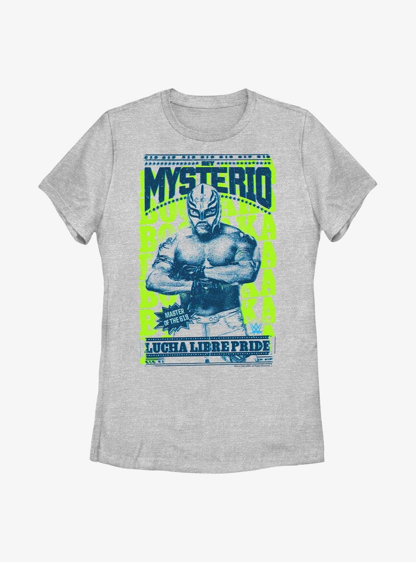 WWE Rey Mysterio Lucha Libre Pride Womens T-Shirt, ATH HTR, hi-res