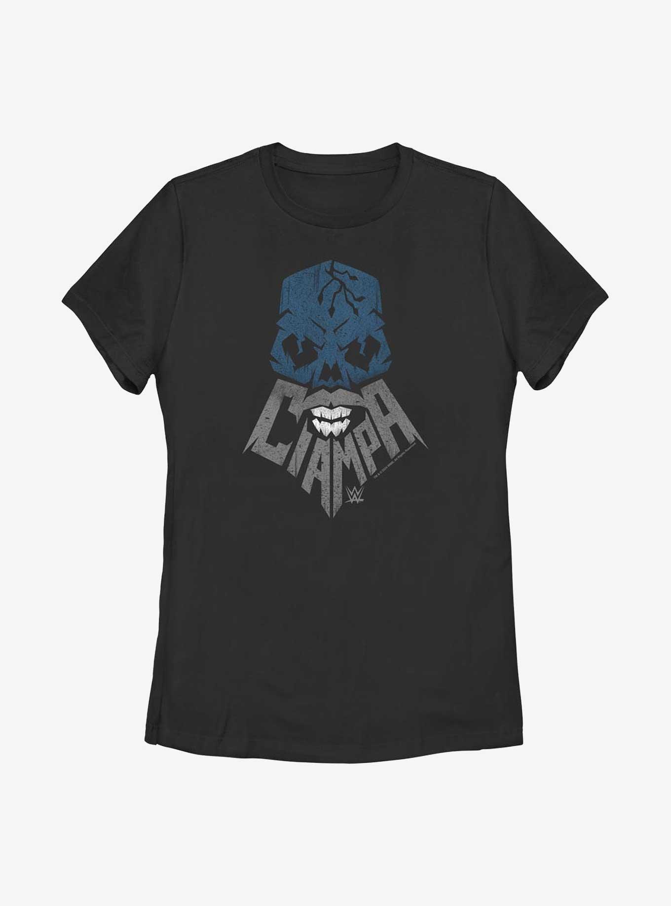 WWE Ciampa Skull LogoWomens T-Shirt, BLACK, hi-res