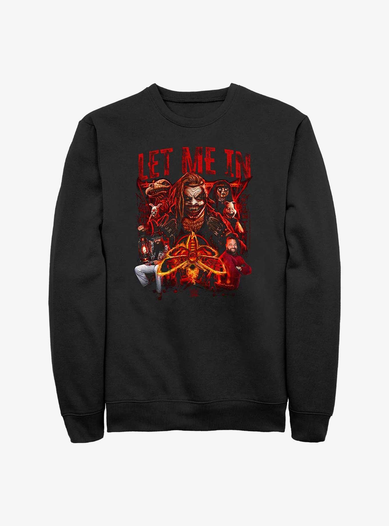 WWE Bray Wyatt The Fiend Collage Sweatshirt, BLACK, hi-res