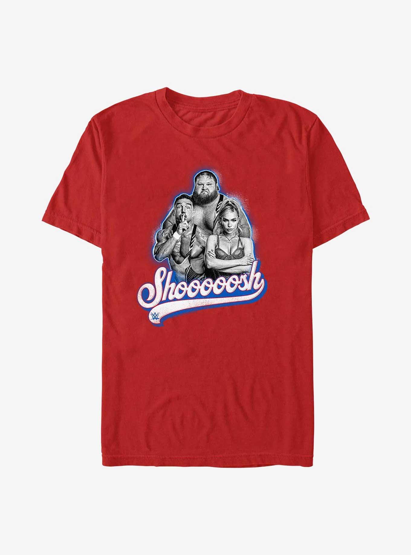 WWE Shooosh Alpha Academy T-Shirt, RED, hi-res