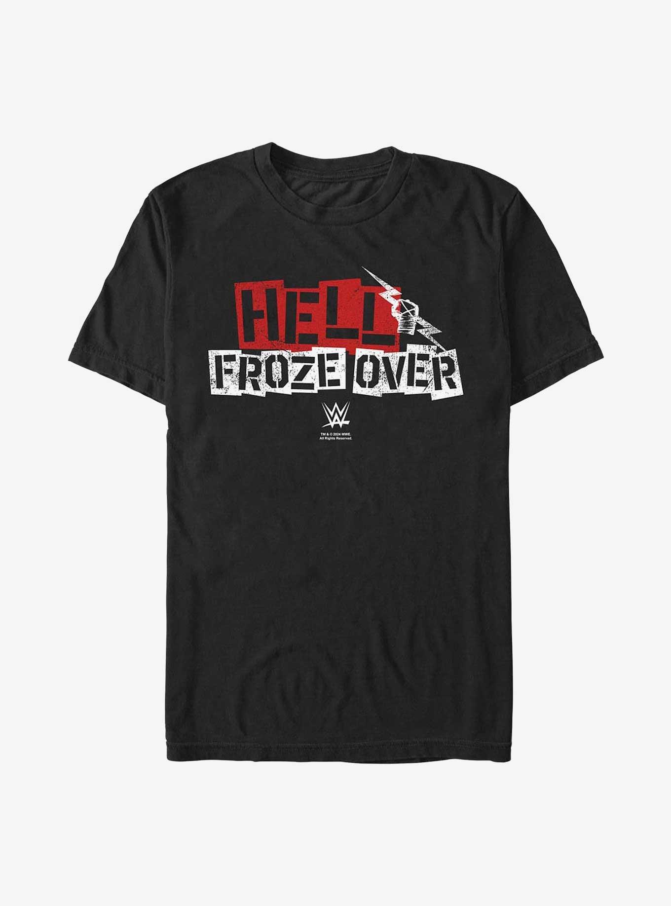 WWE CM Punk Hell Froze Over T-Shirt, BLACK, hi-res