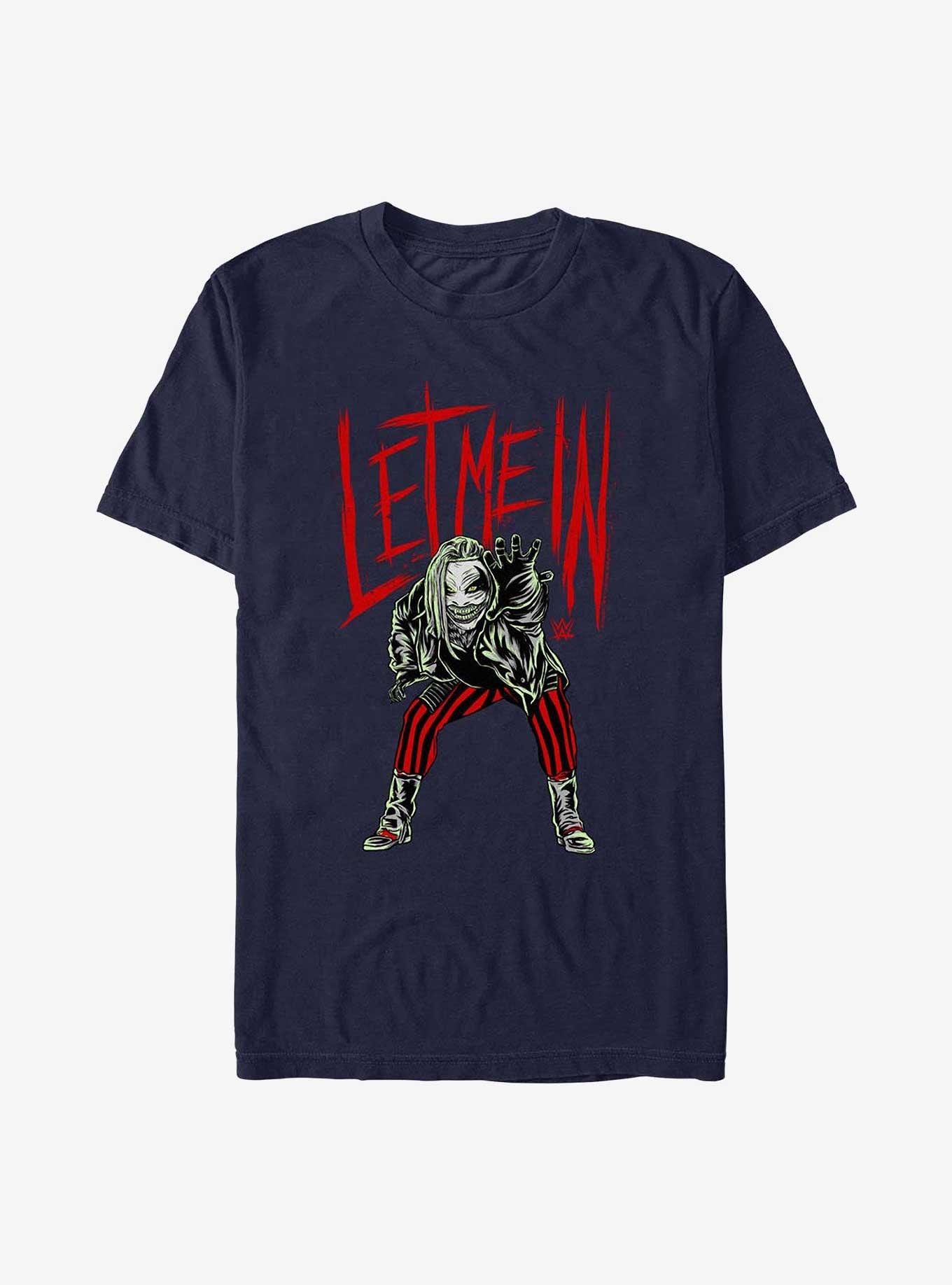 WWE Let Me In Bray Wyatt The Fiend T-Shirt, NAVY, hi-res