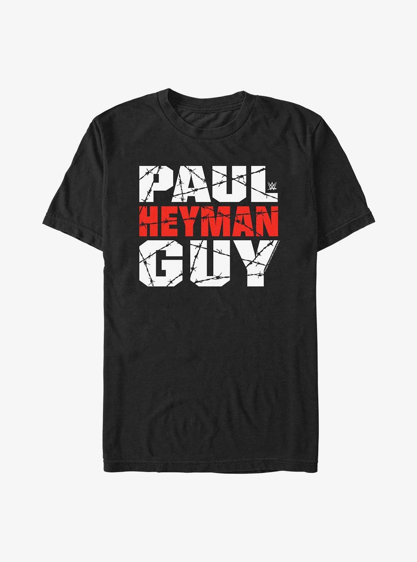 WWE Paul Heyman Guy T-Shirt, BLACK, hi-res