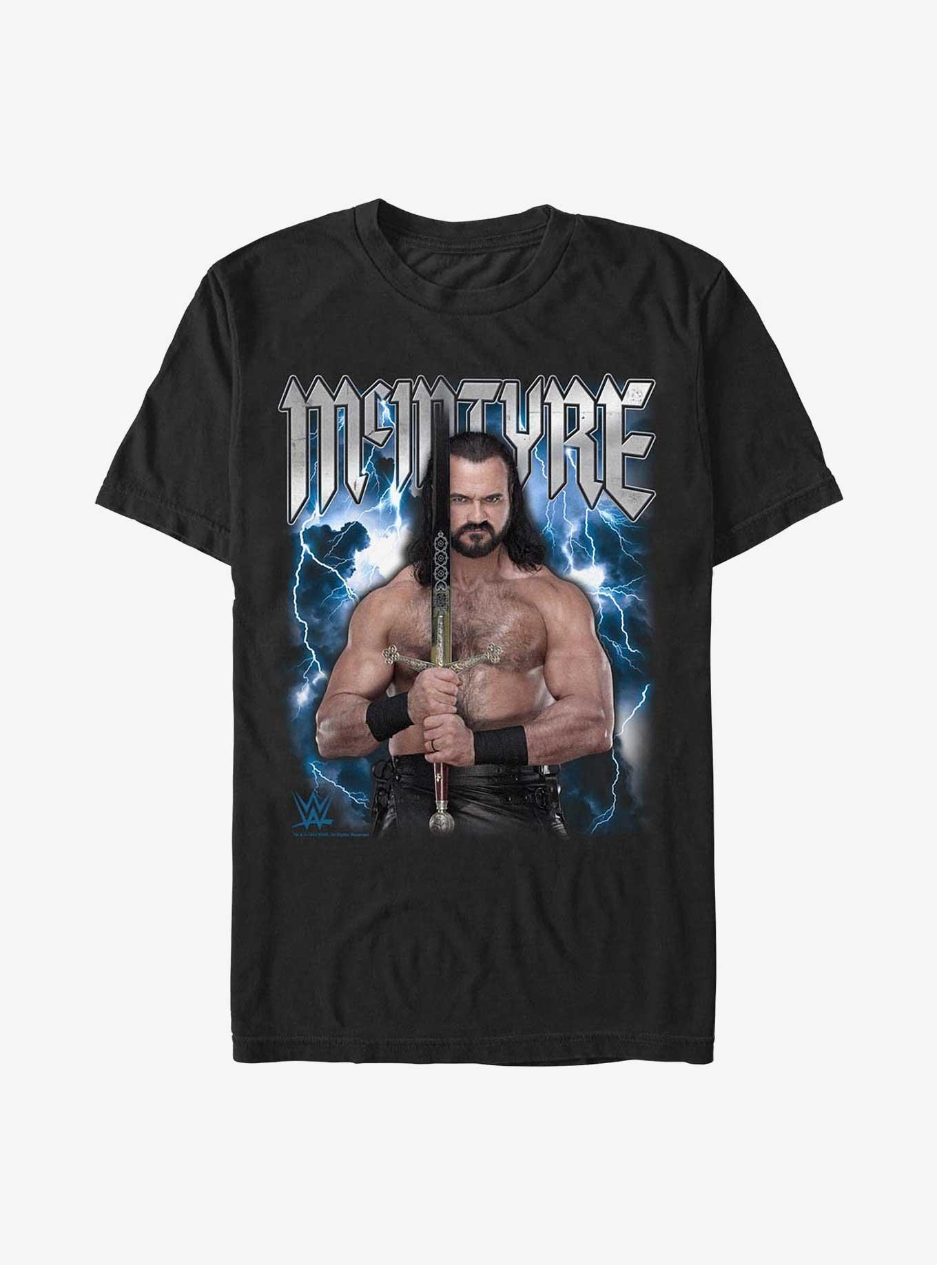 WWE Drew McIntyre Thunder Claymore T-Shirt, BLACK, hi-res