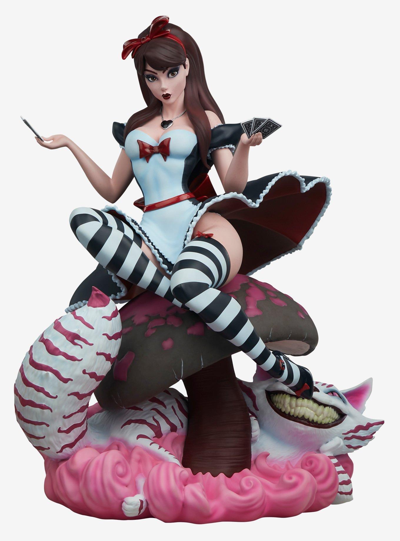 Alice in Wonderland Game of Hearts Edition Statue, , hi-res