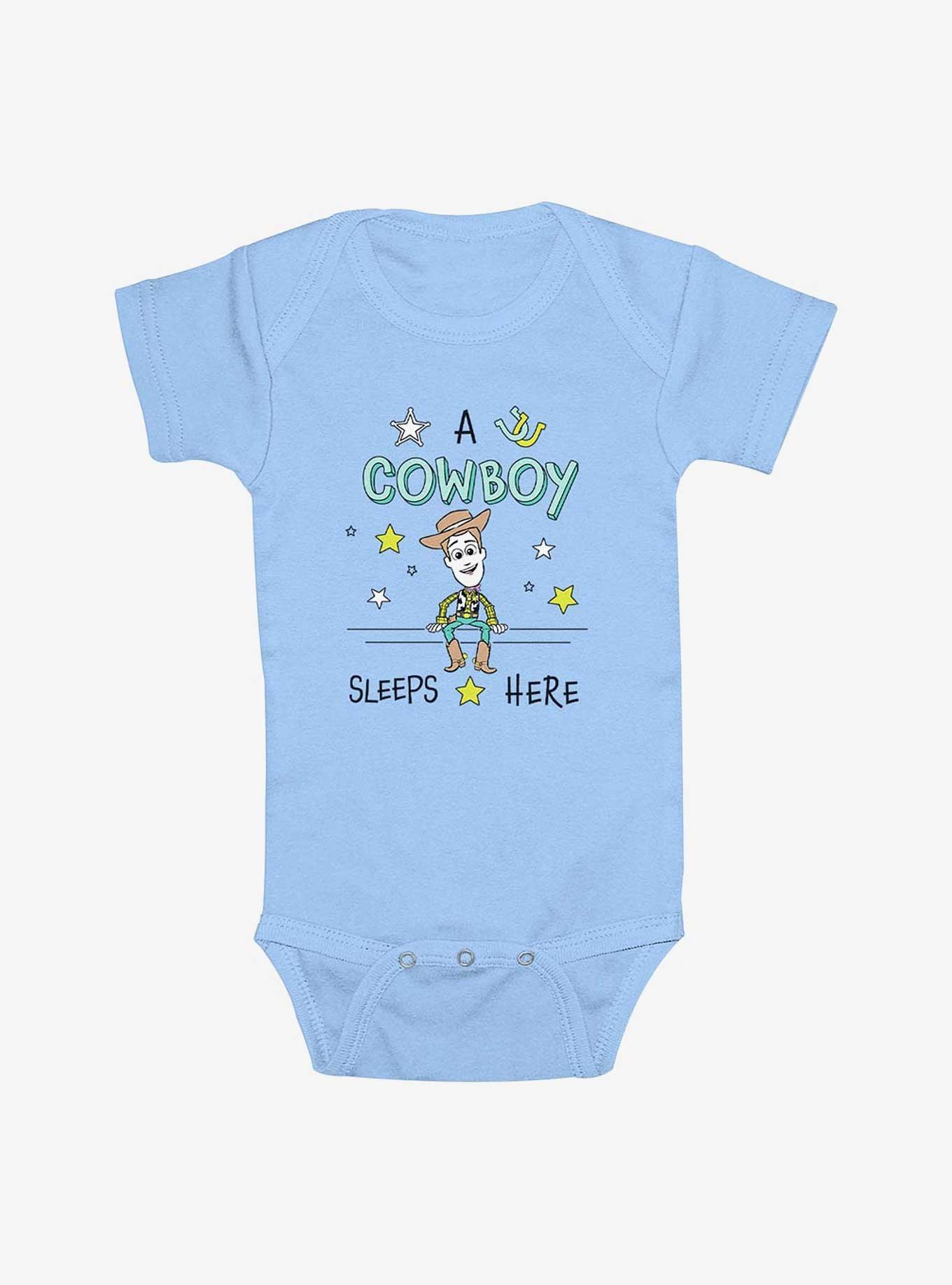 Disney Pixar Toy Story A Cowboy Sleeps Here Infant Bodysuit, , hi-res