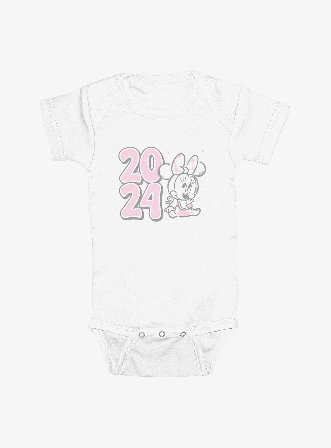 Disney Minnie Mouse Baby 2024  Infant Bodysuit, , hi-res