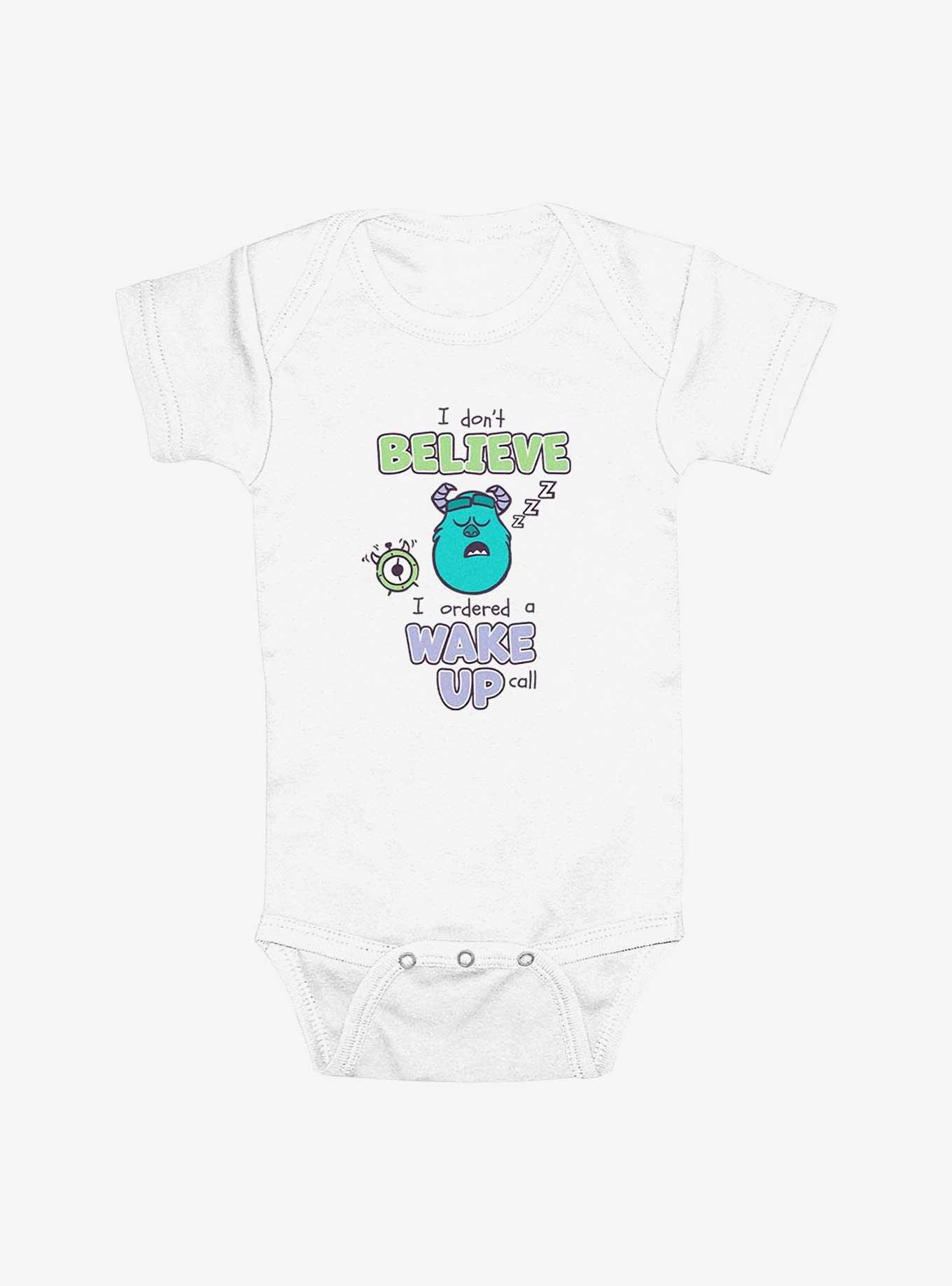 Disney Pixar Monsters Inc Ordered A Wake Up Infant Bodysuit