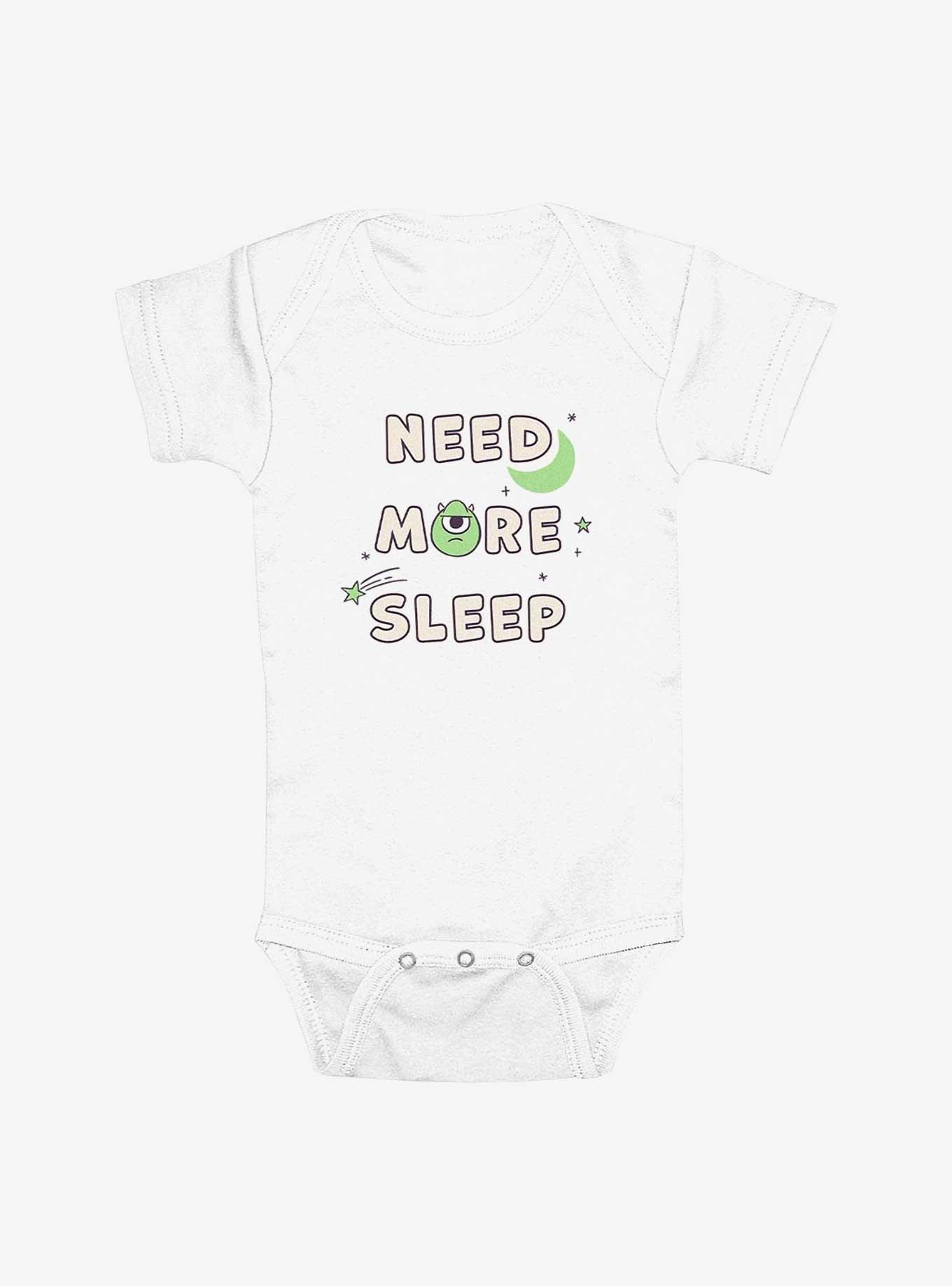 Disney Pixar Monsters Inc Need More Sleep Infant Bodysuit
