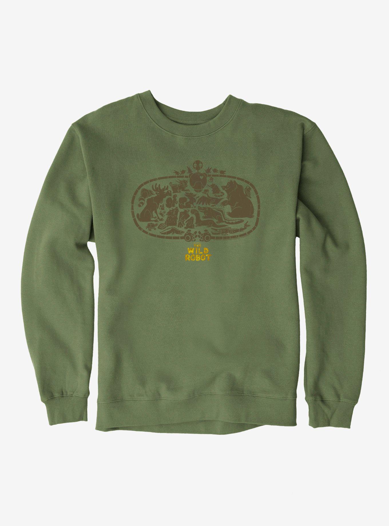 The Wild Robot Nature Hugs Sweatshirt, , hi-res