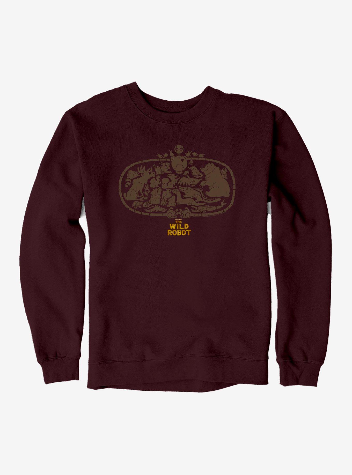 The Wild Robot Nature Hugs Sweatshirt, , hi-res