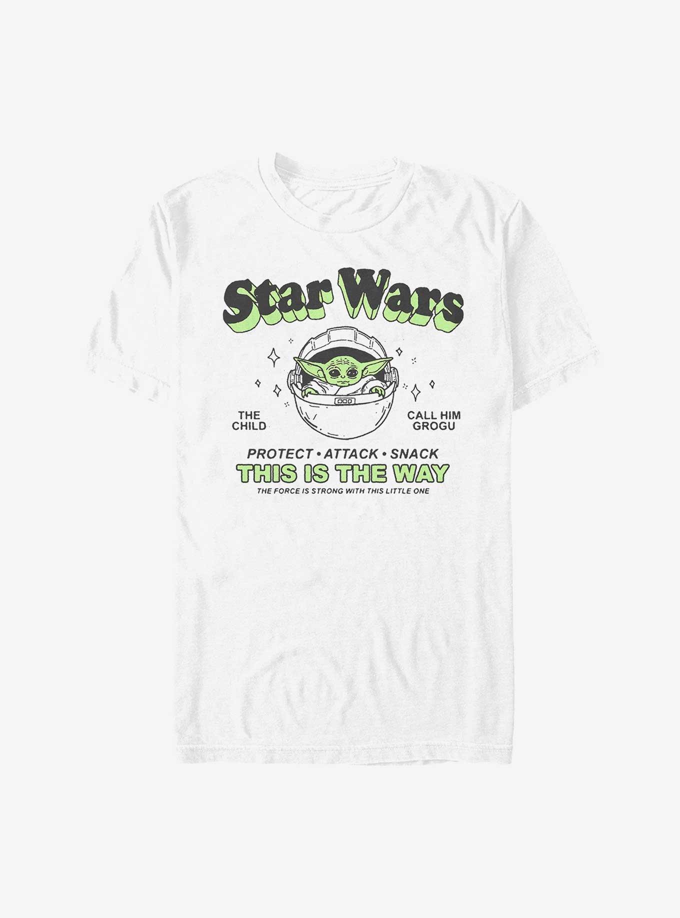 Star Wars The Mandalorian Call Him Grogu T-Shirt, WHITE, hi-res