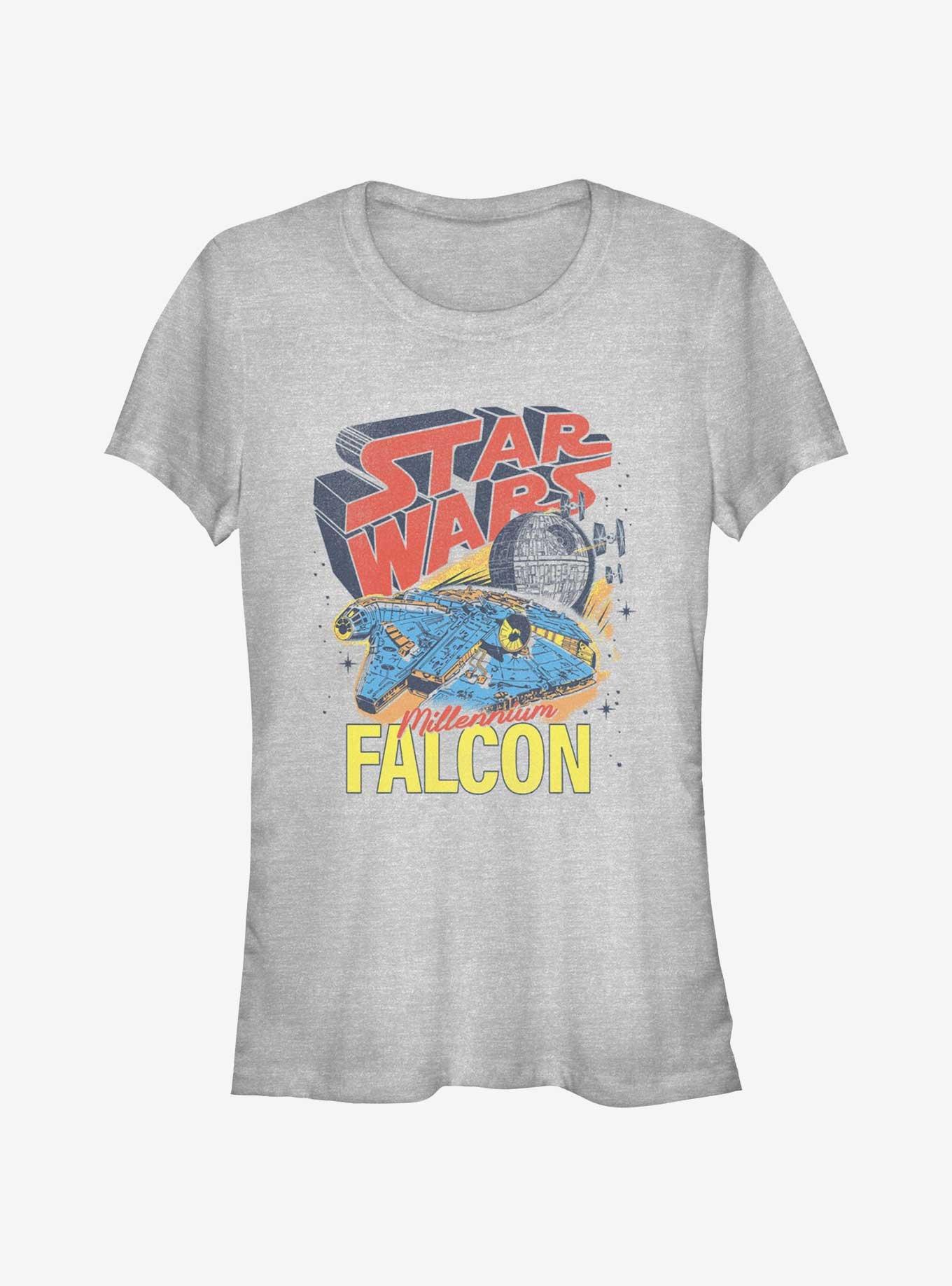 Star Wars Falcon Vintage Girls T-Shirt, , hi-res