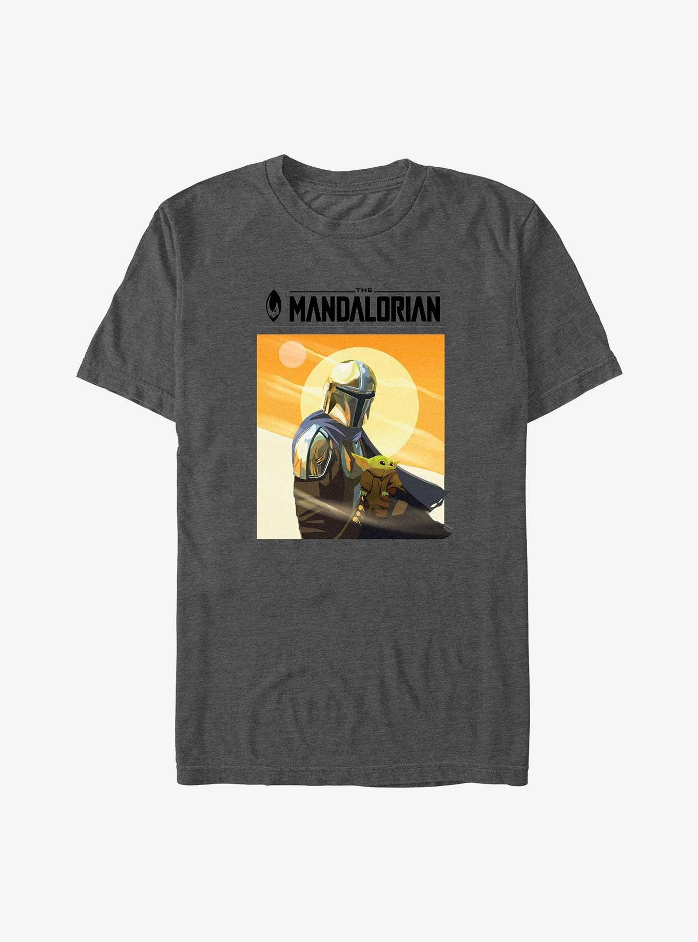 Star Wars The Mandalorian Sunset T-Shirt, , hi-res