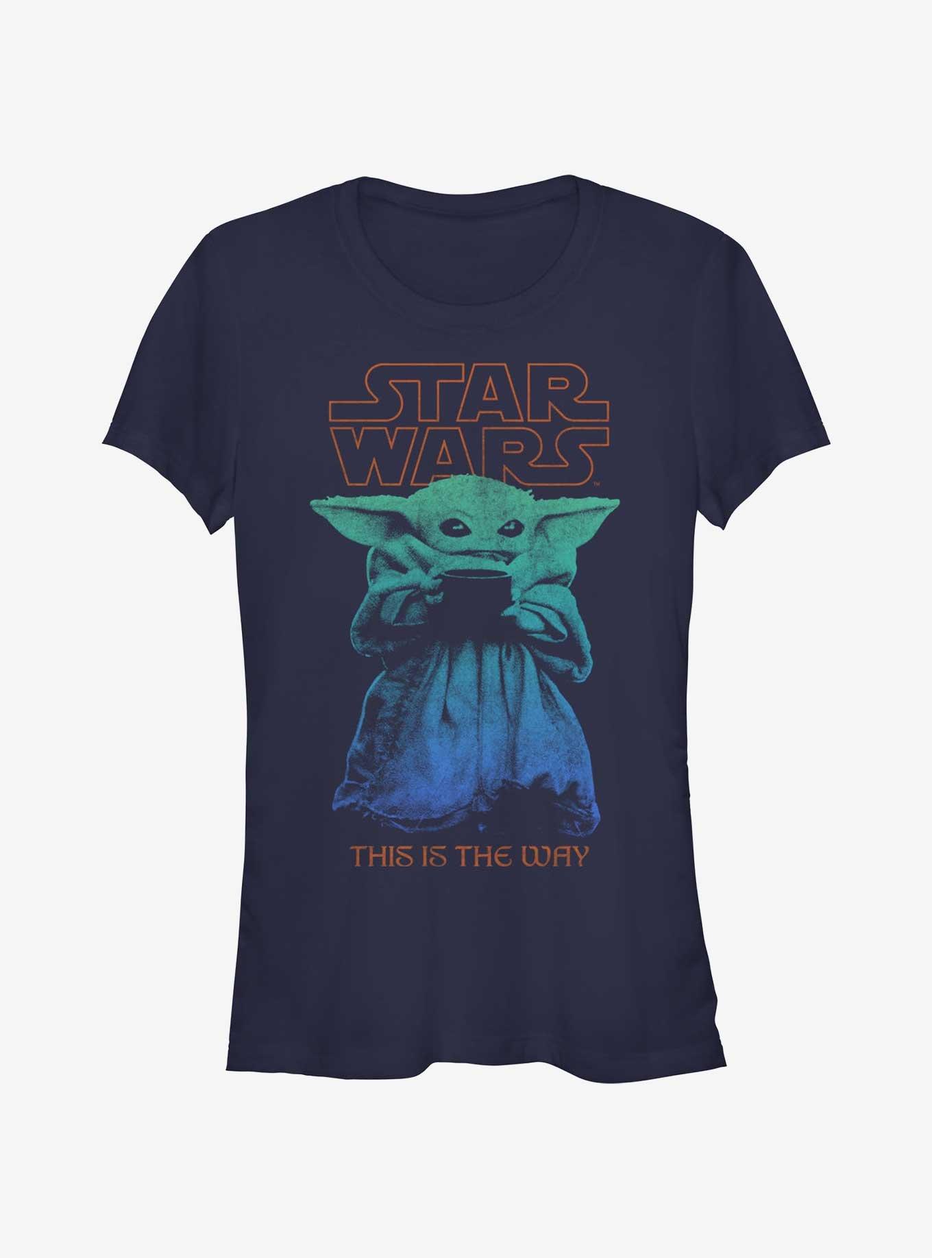 Star Wars The Mandalorian Baby Yoda Vintage Girls T-Shirt, , hi-res