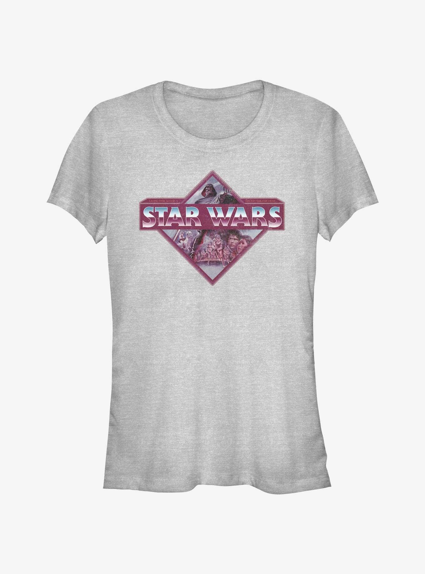 Star Wars Star Cade Girls T-Shirt, ATH HTR, hi-res