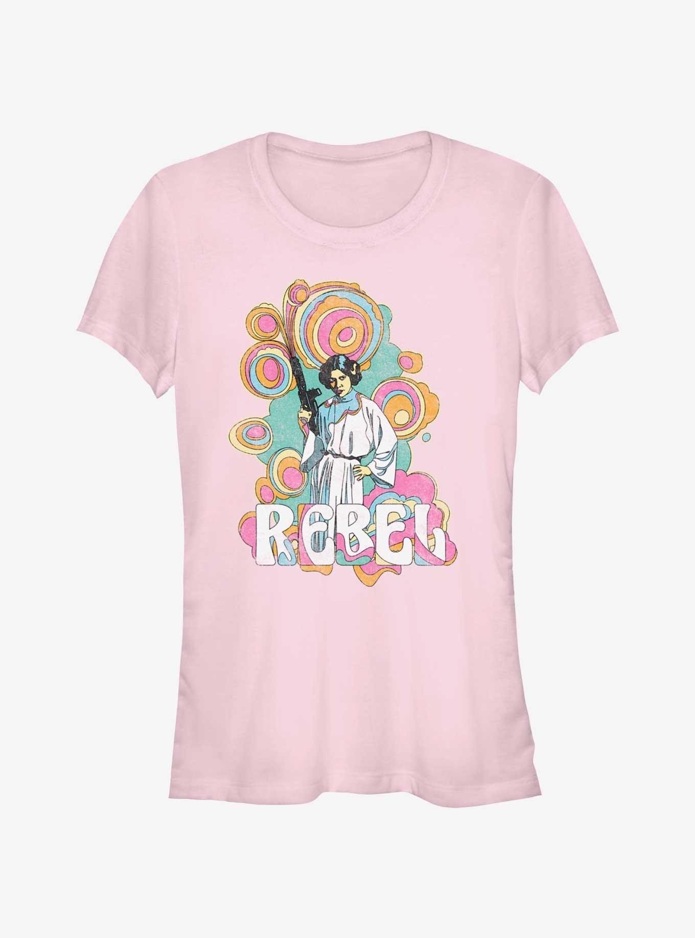 Star Wars Retro Leia Rebel Girls T-Shirt, , hi-res