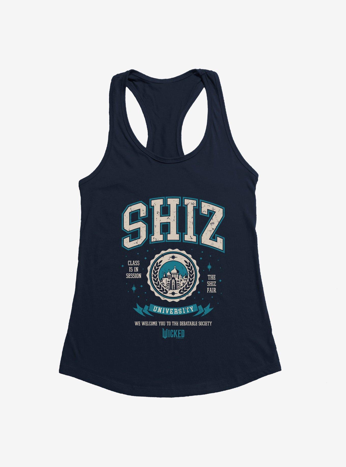 Wicked Shiz University Womens Tank Top, MIDNIGHT NAVY, hi-res