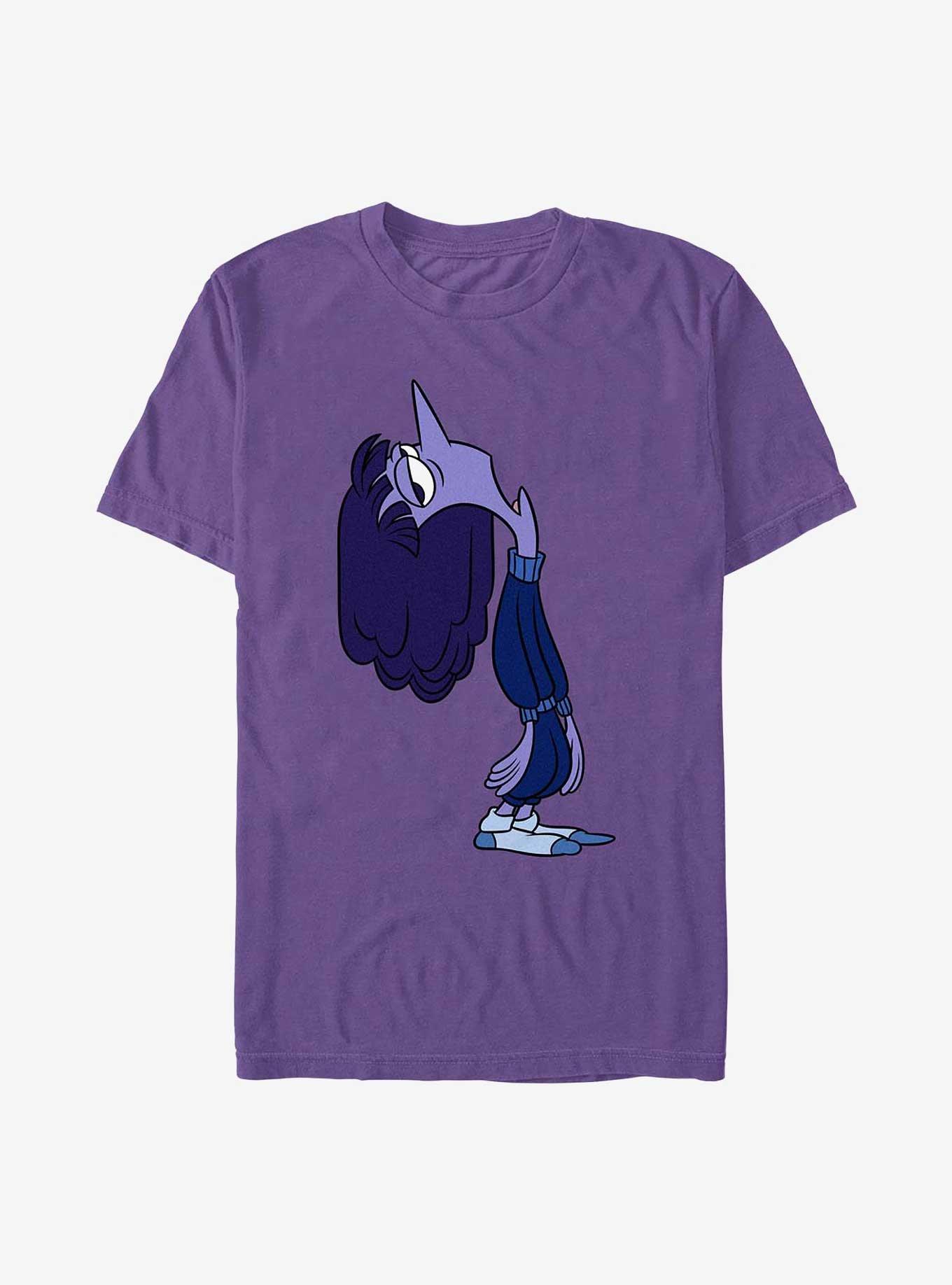 Disney Pixar Inside Out 2 Ennui Laziness T-Shirt, PURPLE, hi-res