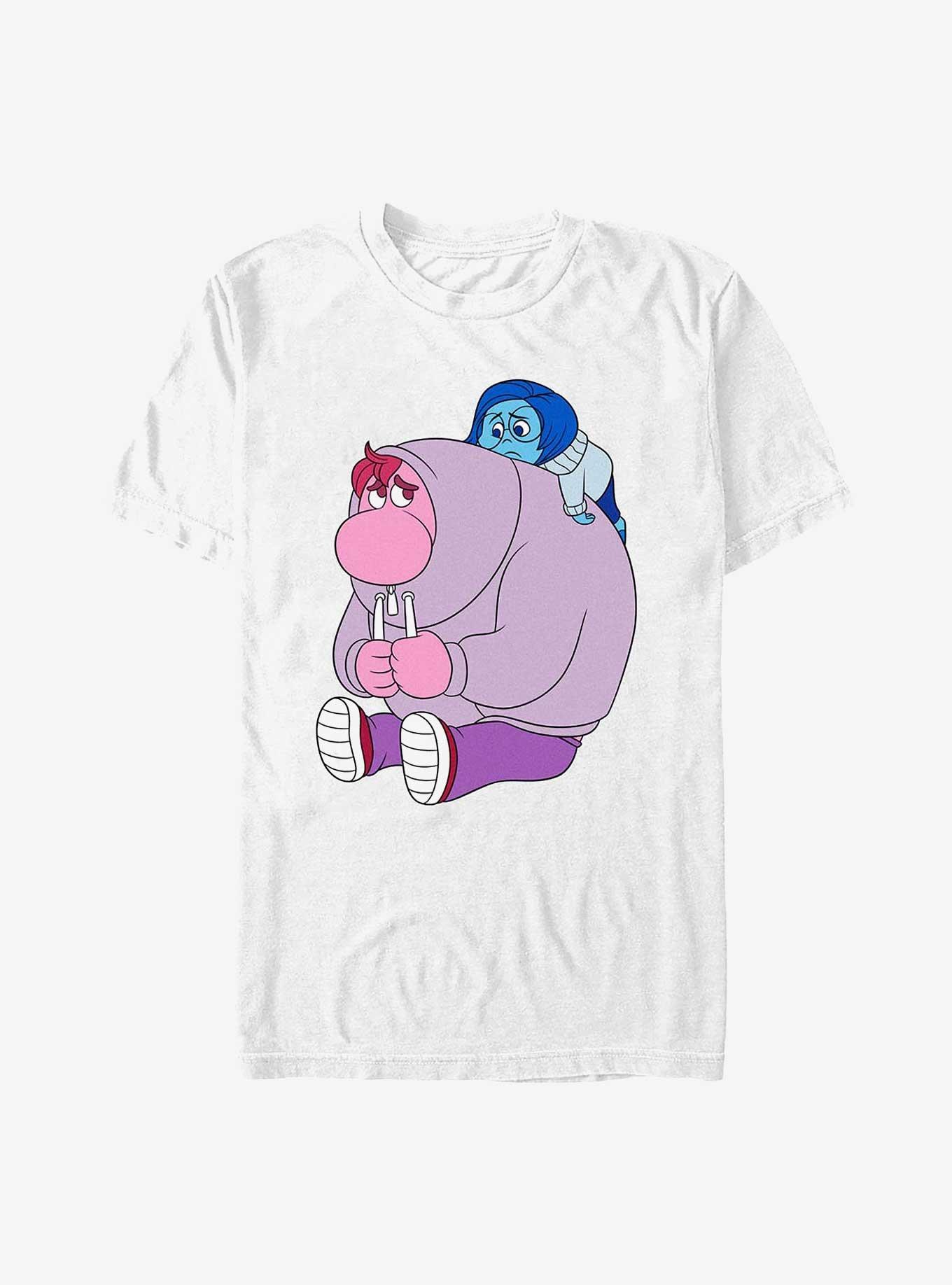 Disney Pixar Inside Out 2 Sadness And Embarrassment T-Shirt, WHITE, hi-res